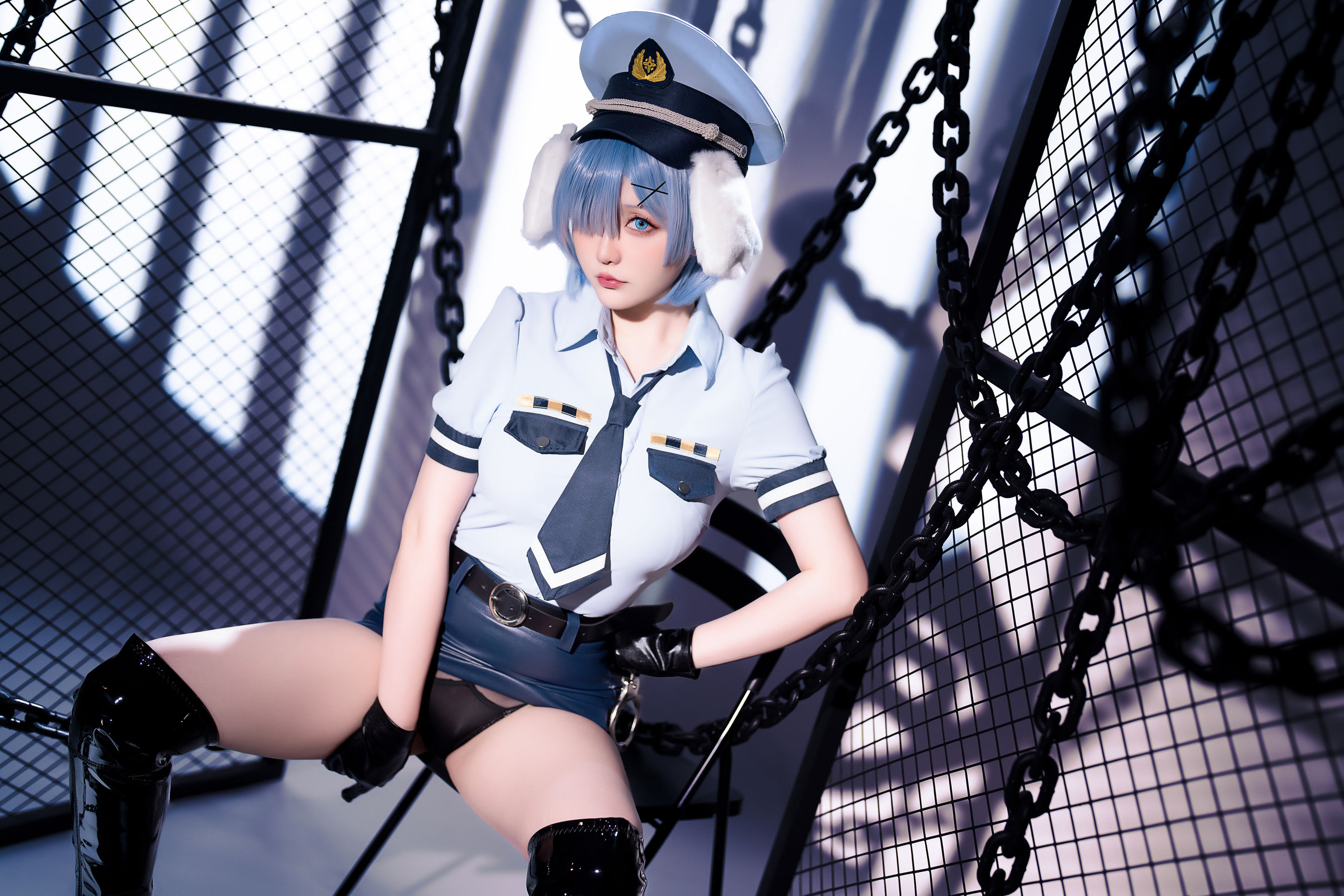 Coser小姐姐 星之迟迟 - RE0 蕾姆 狗耳警官