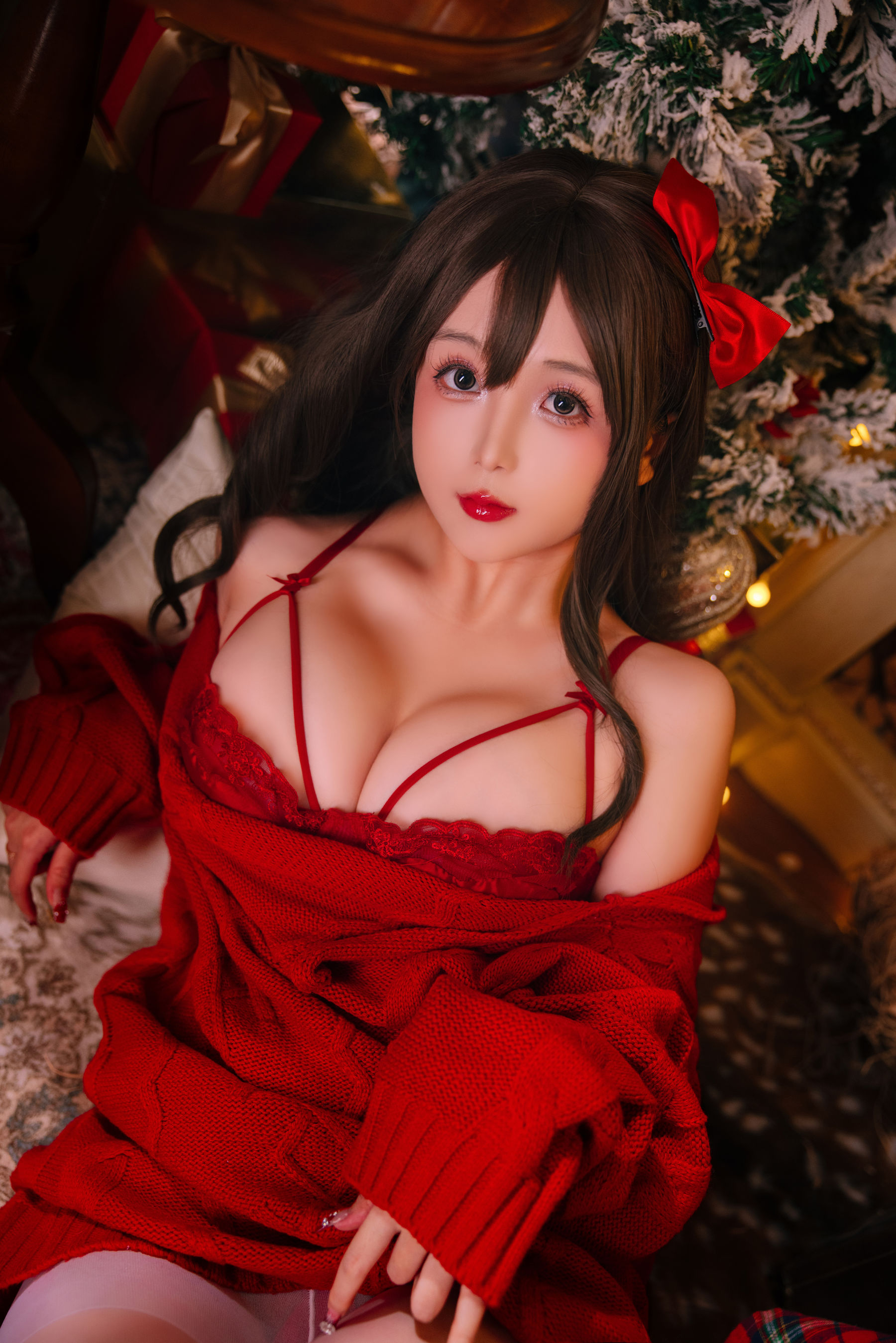 Cosplay 日奈娇 - 圣诞毛衣