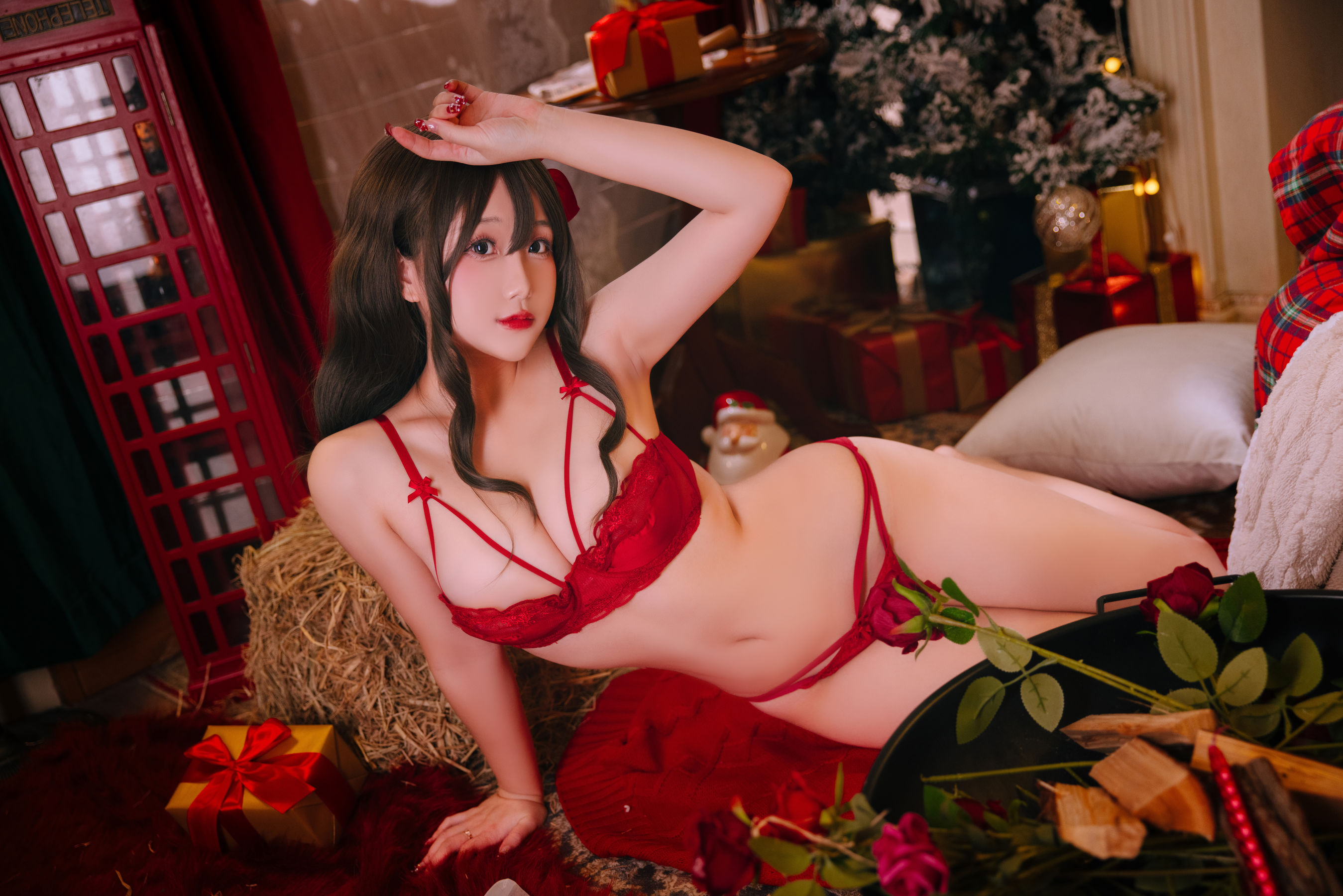 Cosplay 日奈娇 - 圣诞毛衣