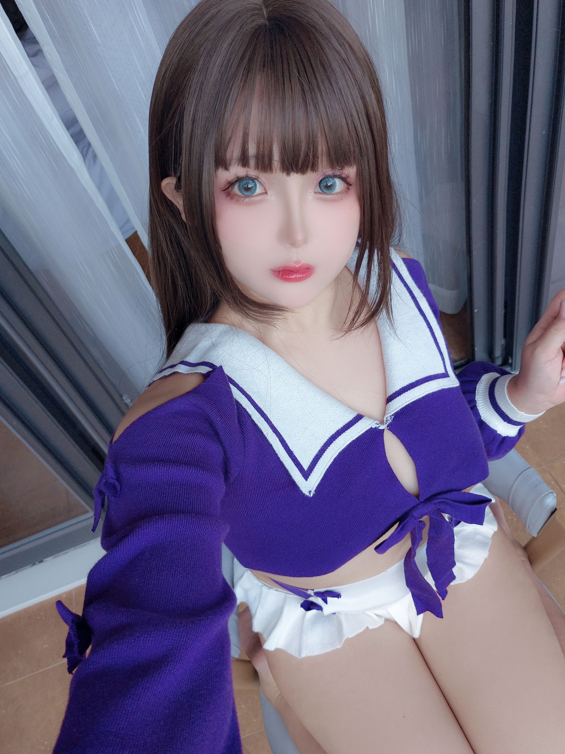 Cosplay 日奈娇 - 学生妹自拍
