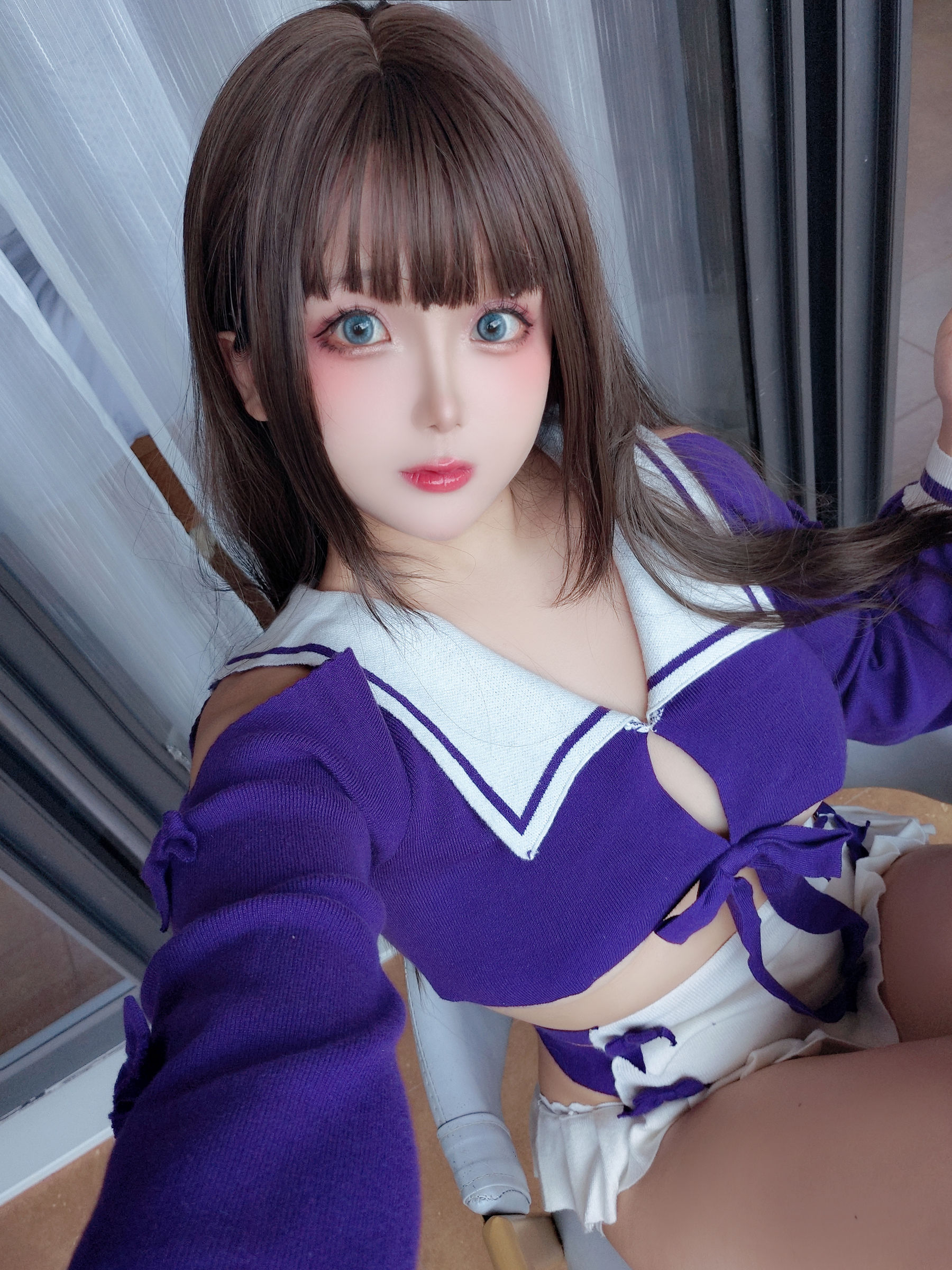 Cosplay 日奈娇 - 学生妹自拍