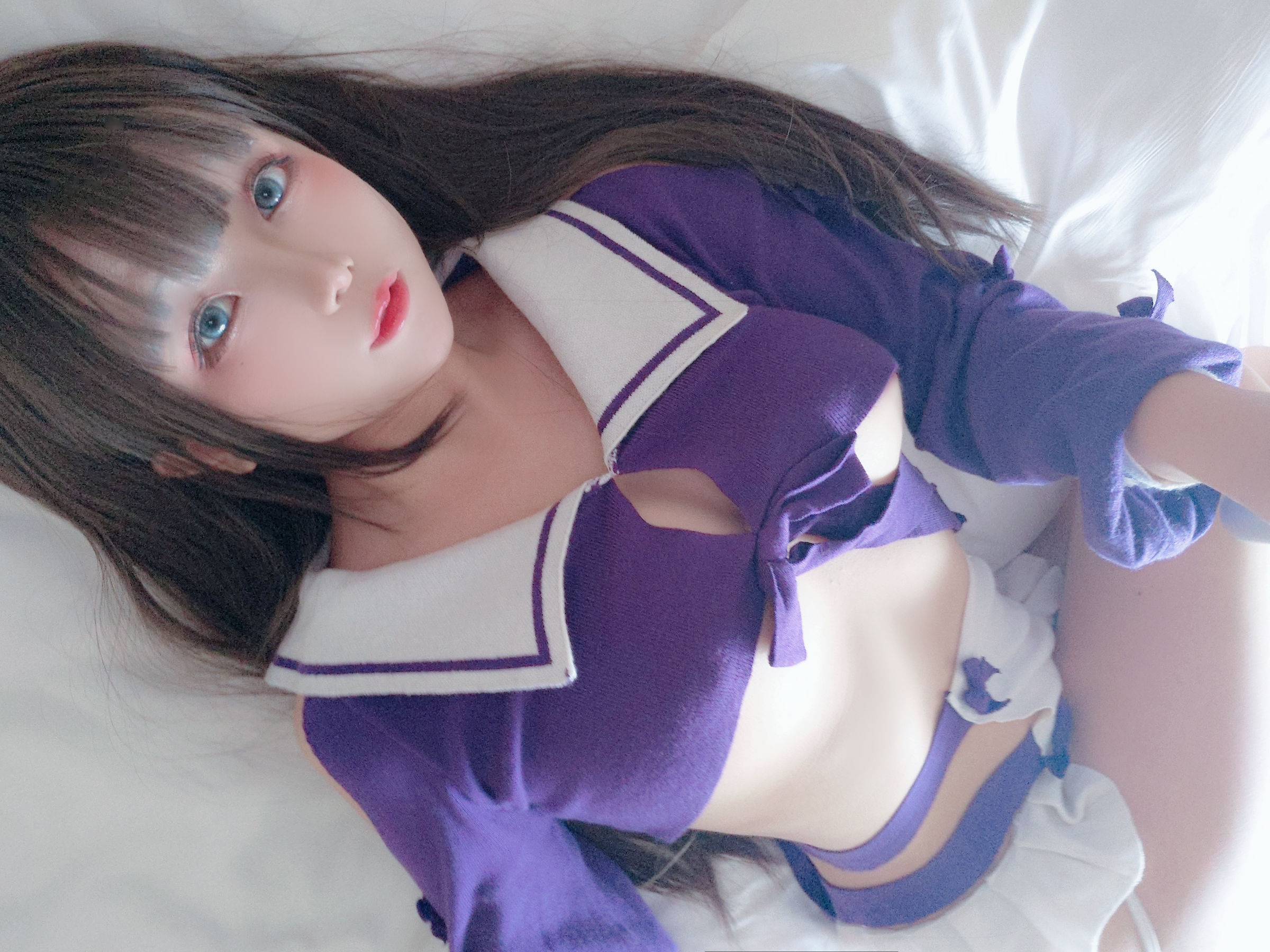 Cosplay 日奈娇 - 学生妹自拍