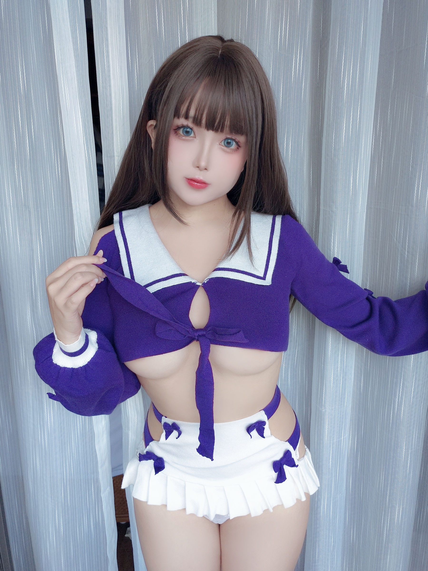 Cosplay 日奈娇 - 学生妹自拍