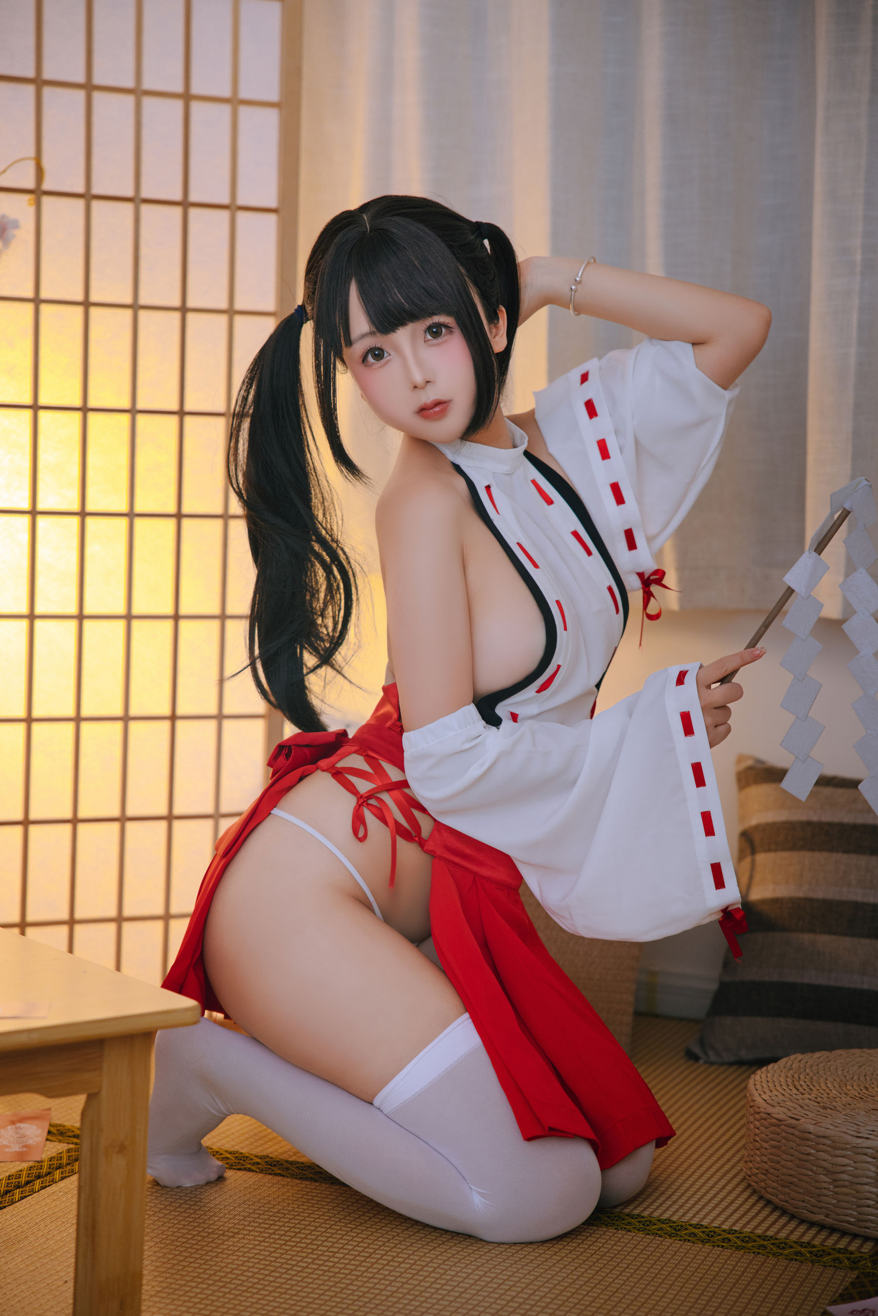 Cosplay 日奈娇 - 御币巫女