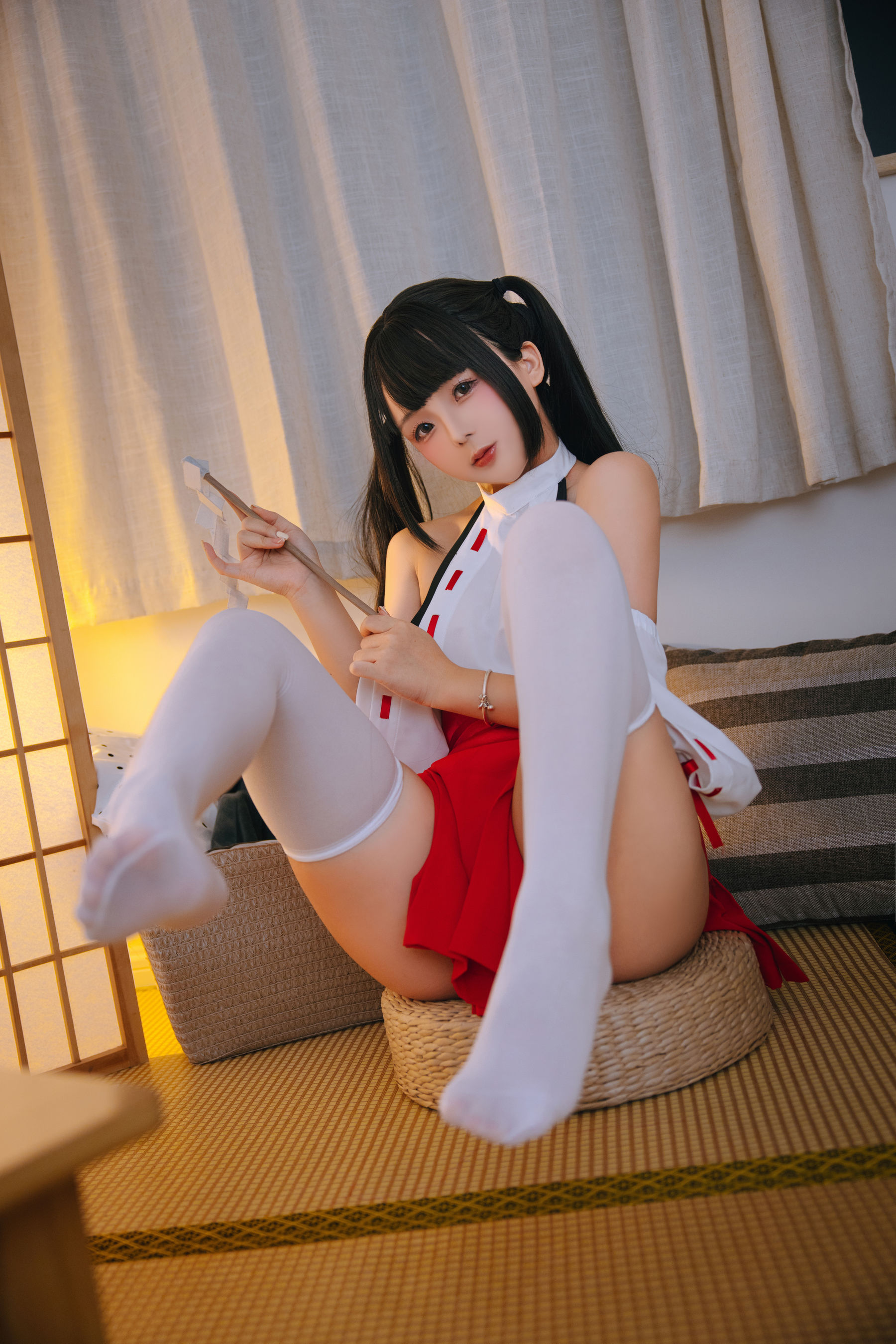 Cosplay 日奈娇 - 御币巫女