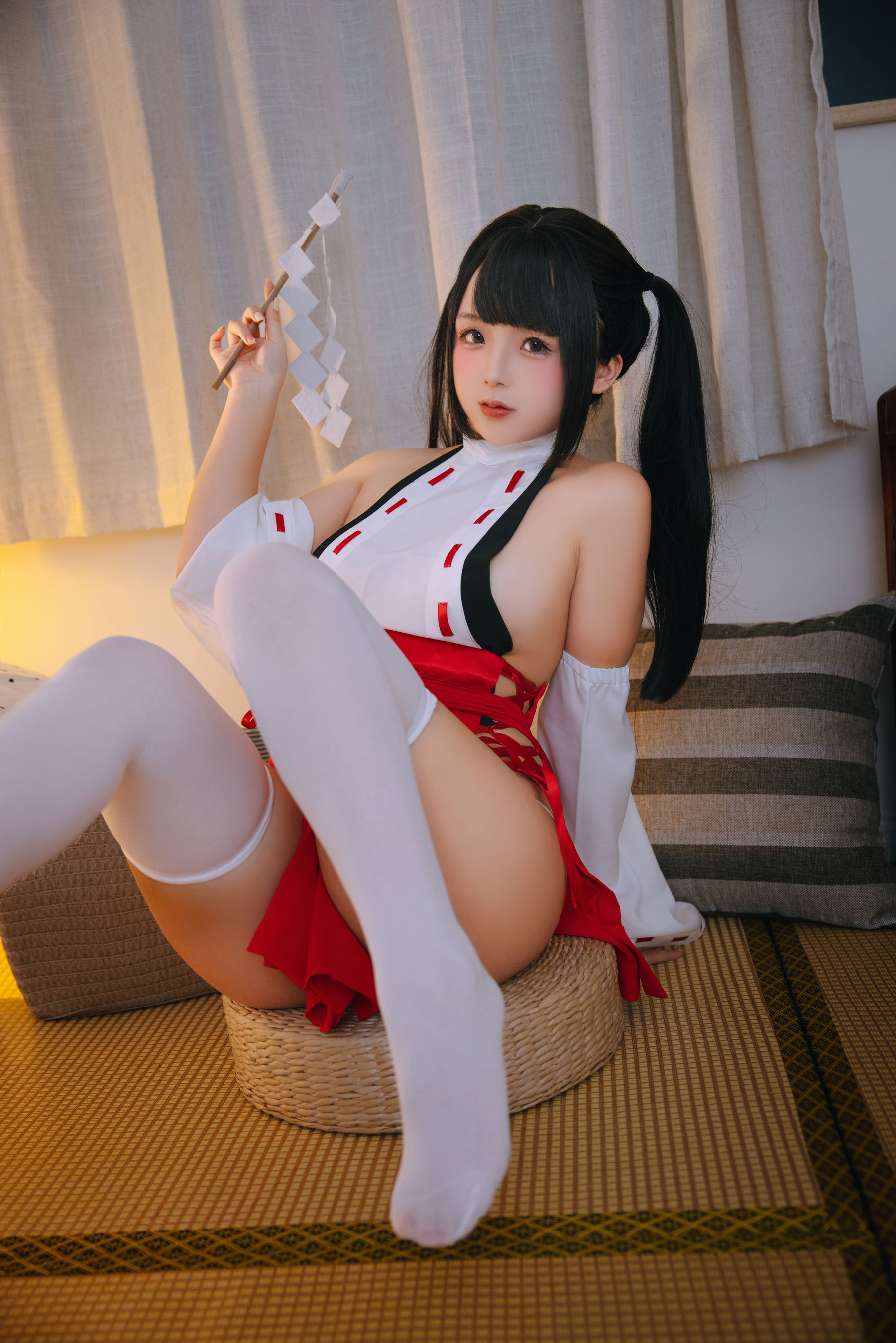 Cosplay 日奈娇 - 御币巫女