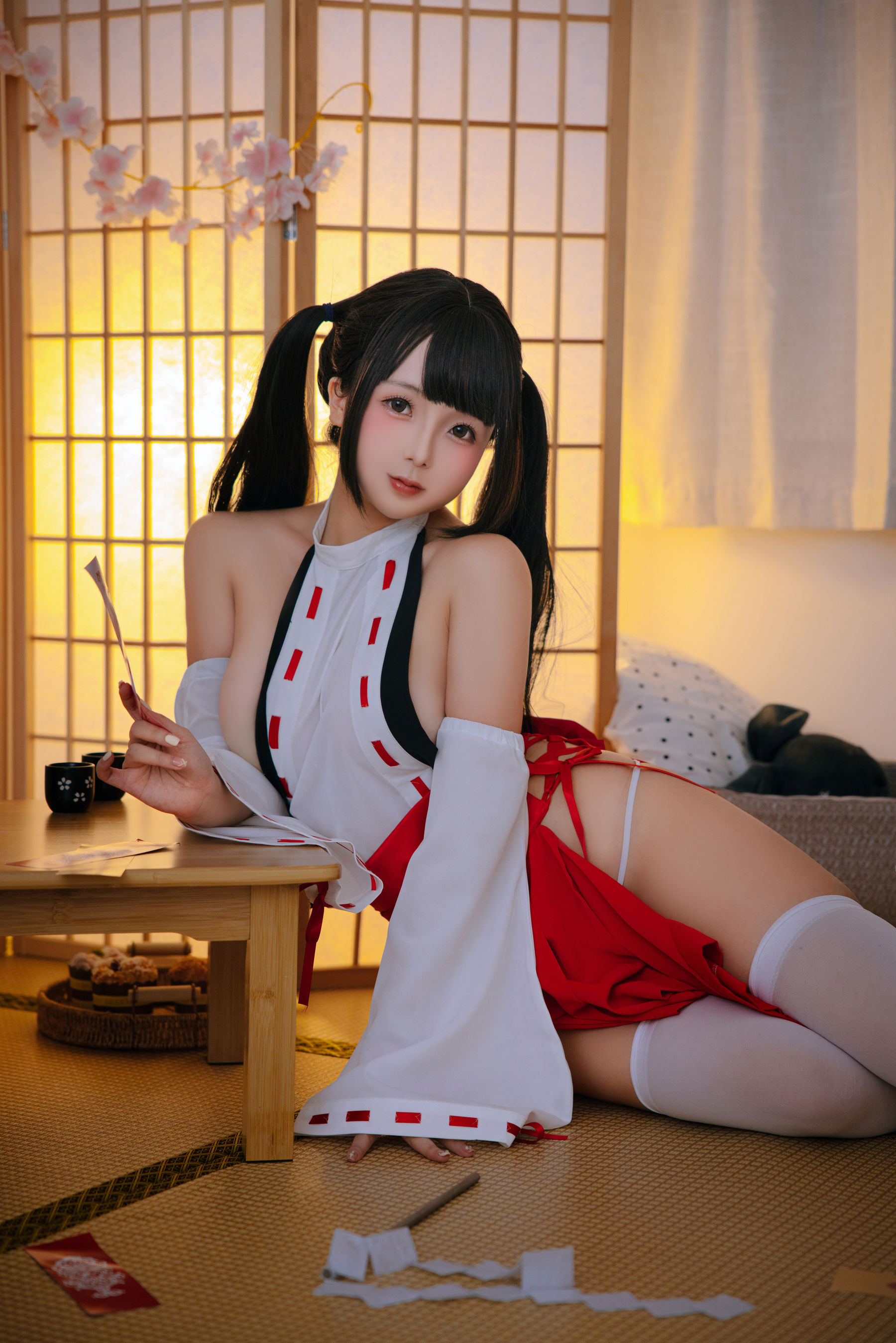 Cosplay 日奈娇 - 御币巫女