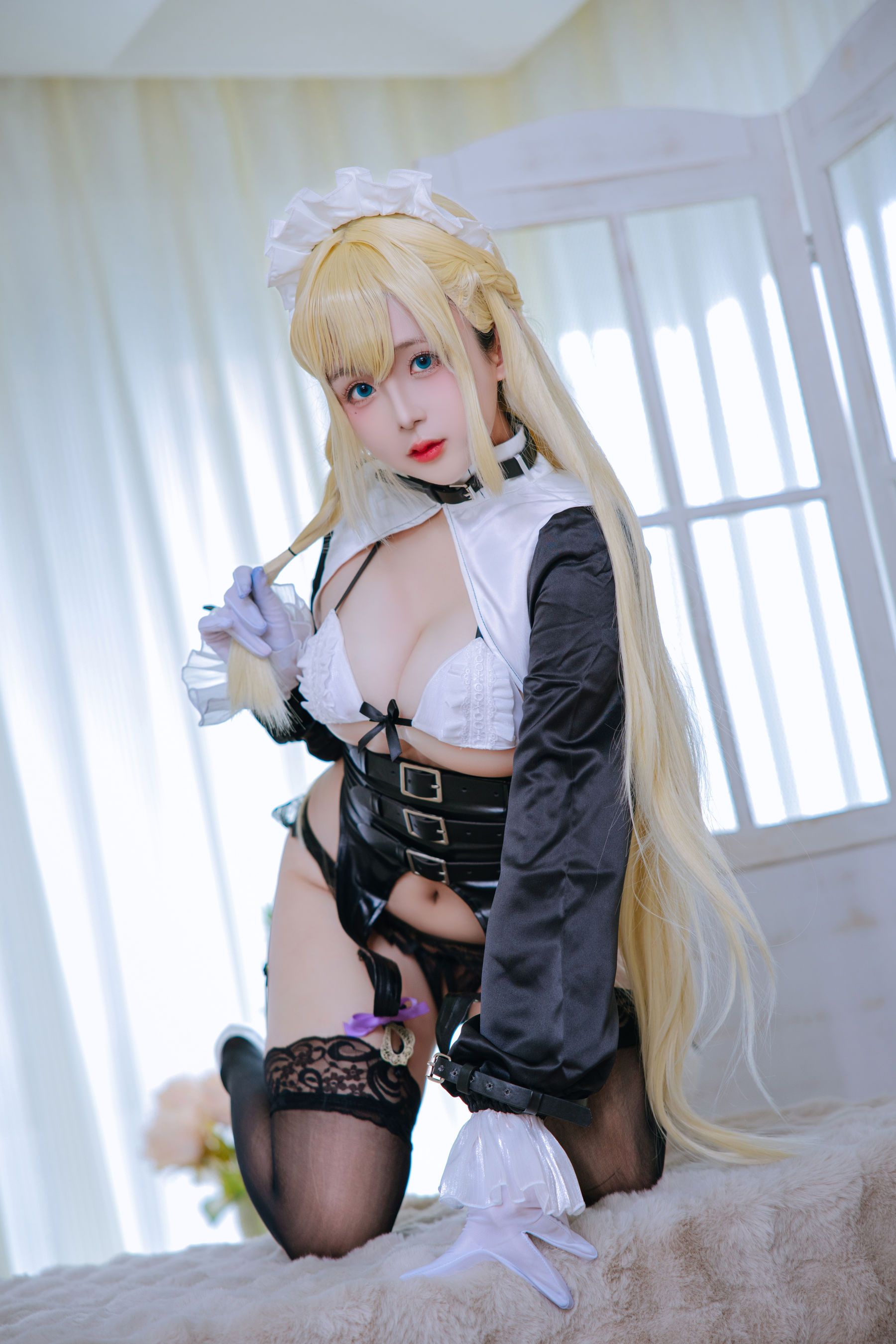 Cosplay 日奈娇 - 拘束女仆