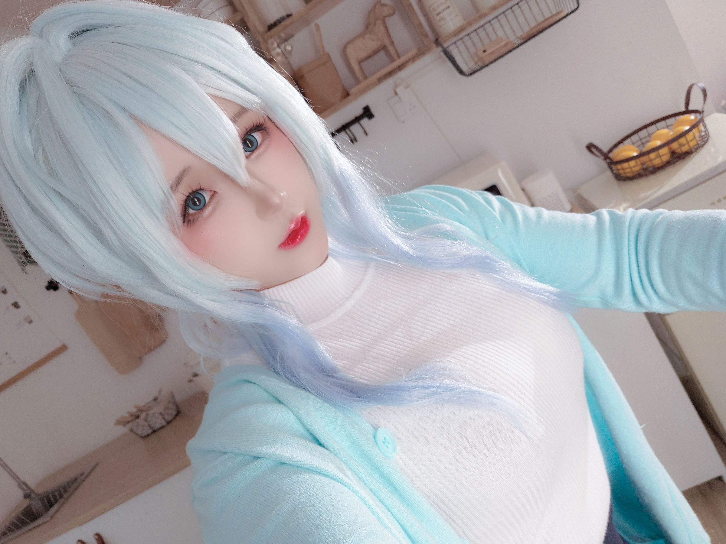Cosplay 日奈娇 - 未亡人雪女