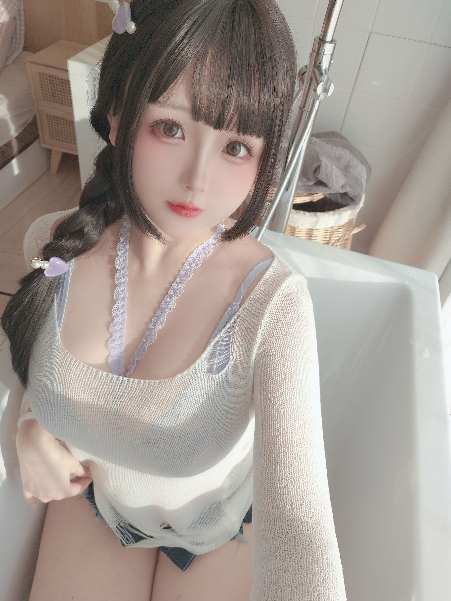 Cosplay 日奈娇 - 牛仔裤人妻