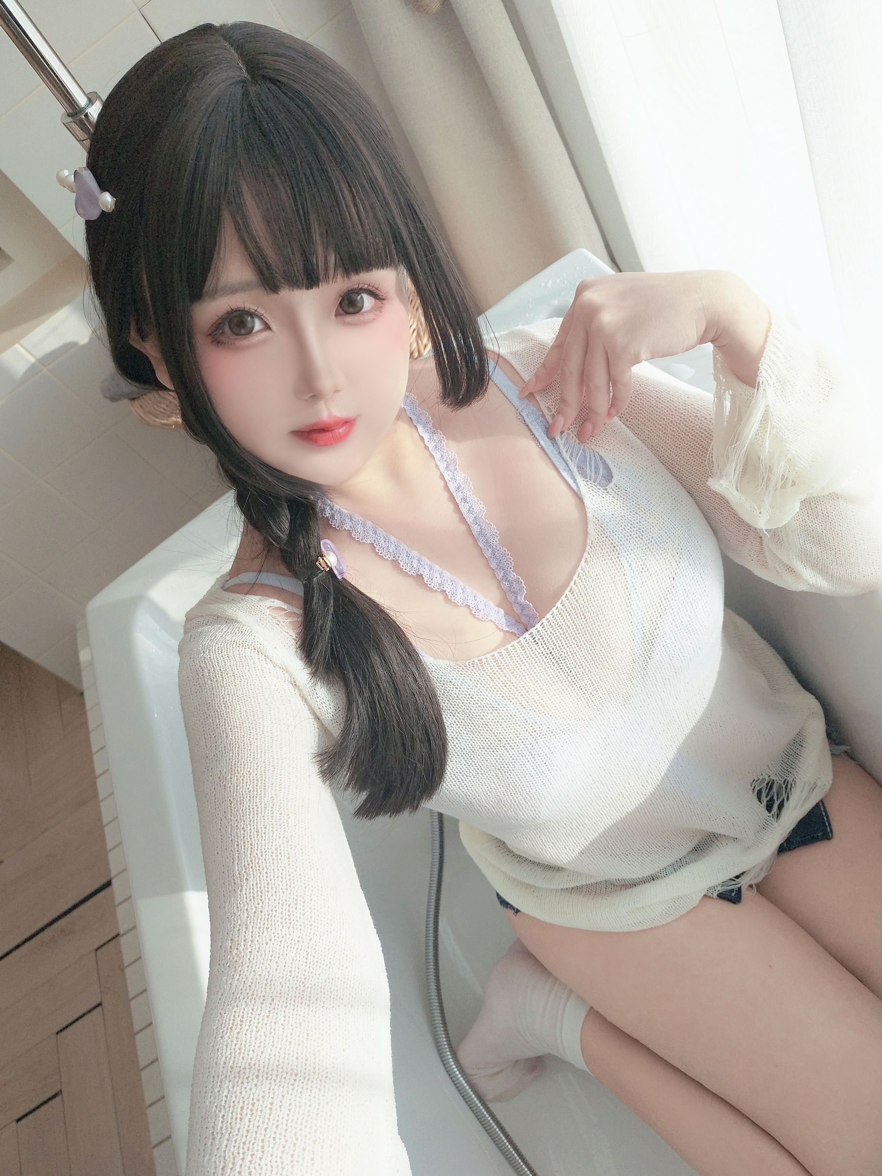 Cosplay 日奈娇 - 牛仔裤人妻