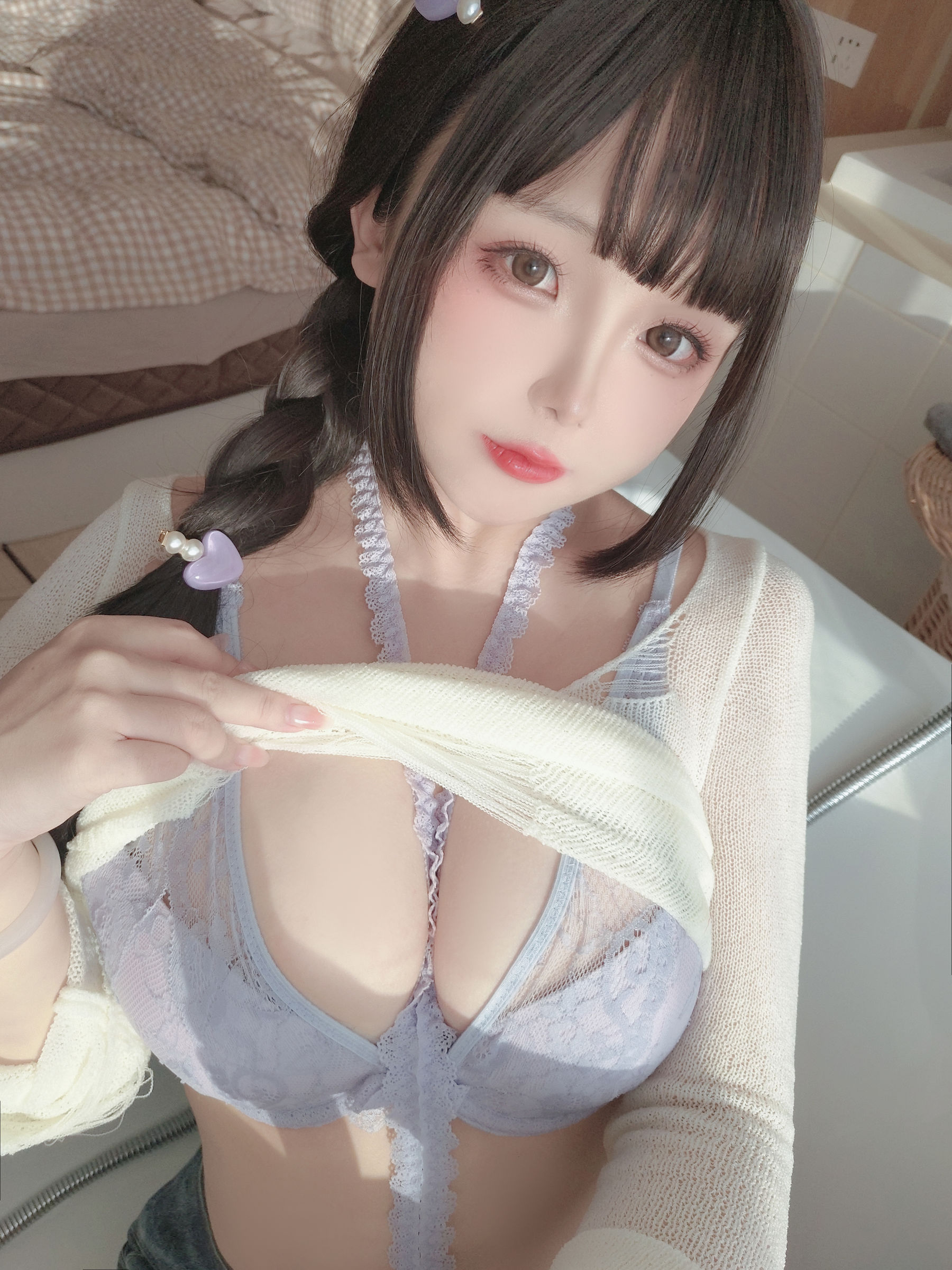 Cosplay 日奈娇 - 牛仔裤人妻