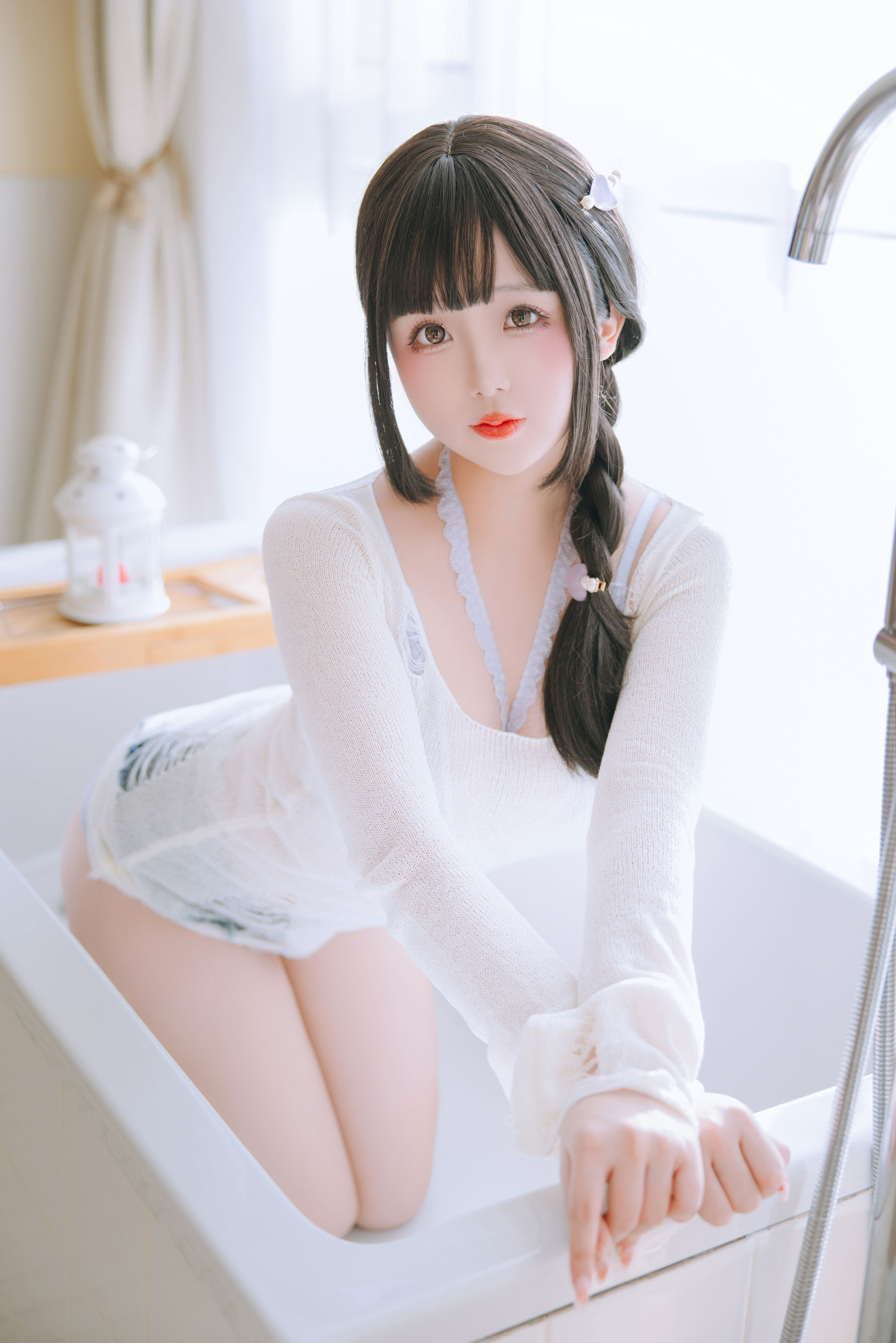 Cosplay 日奈娇 - 牛仔裤人妻