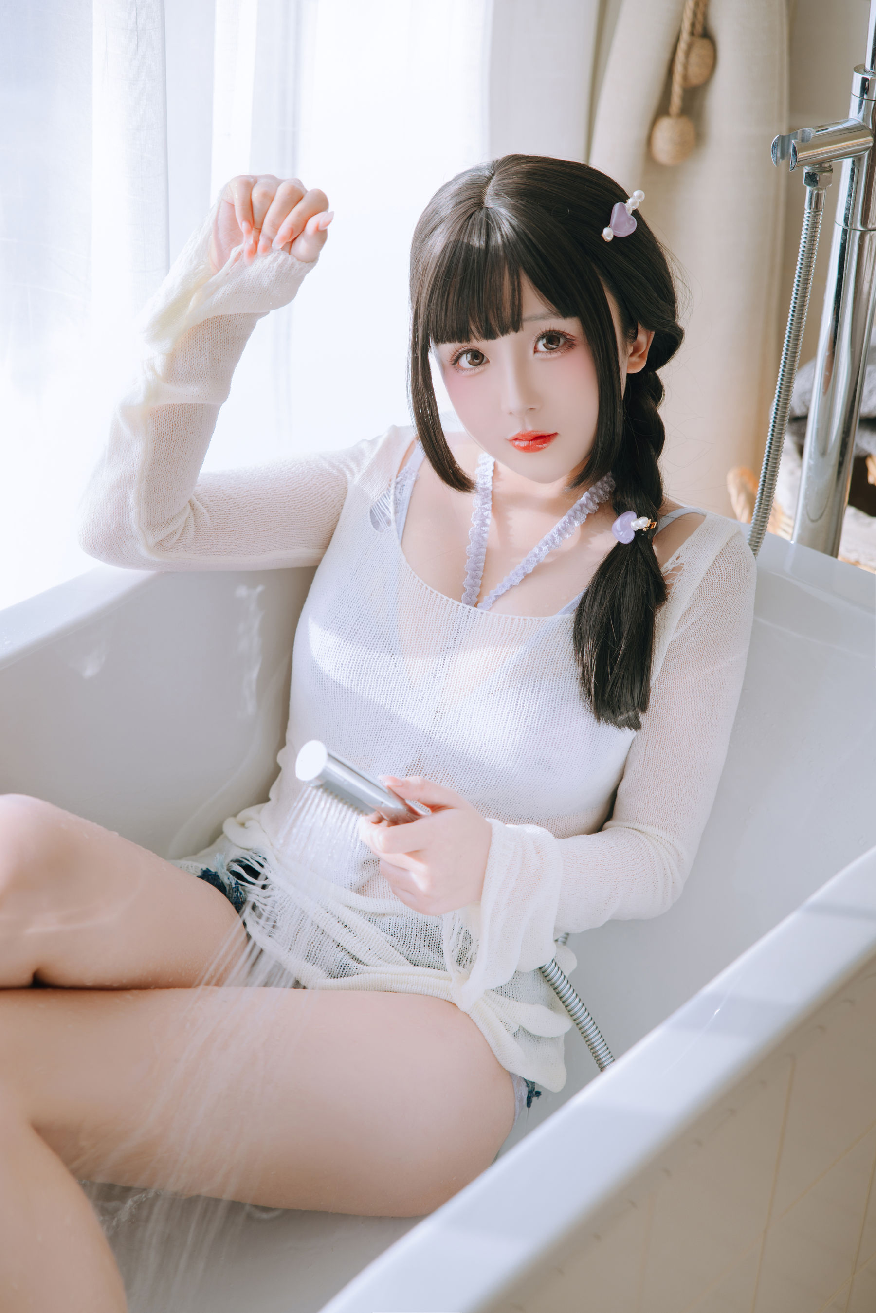 Cosplay 日奈娇 - 牛仔裤人妻