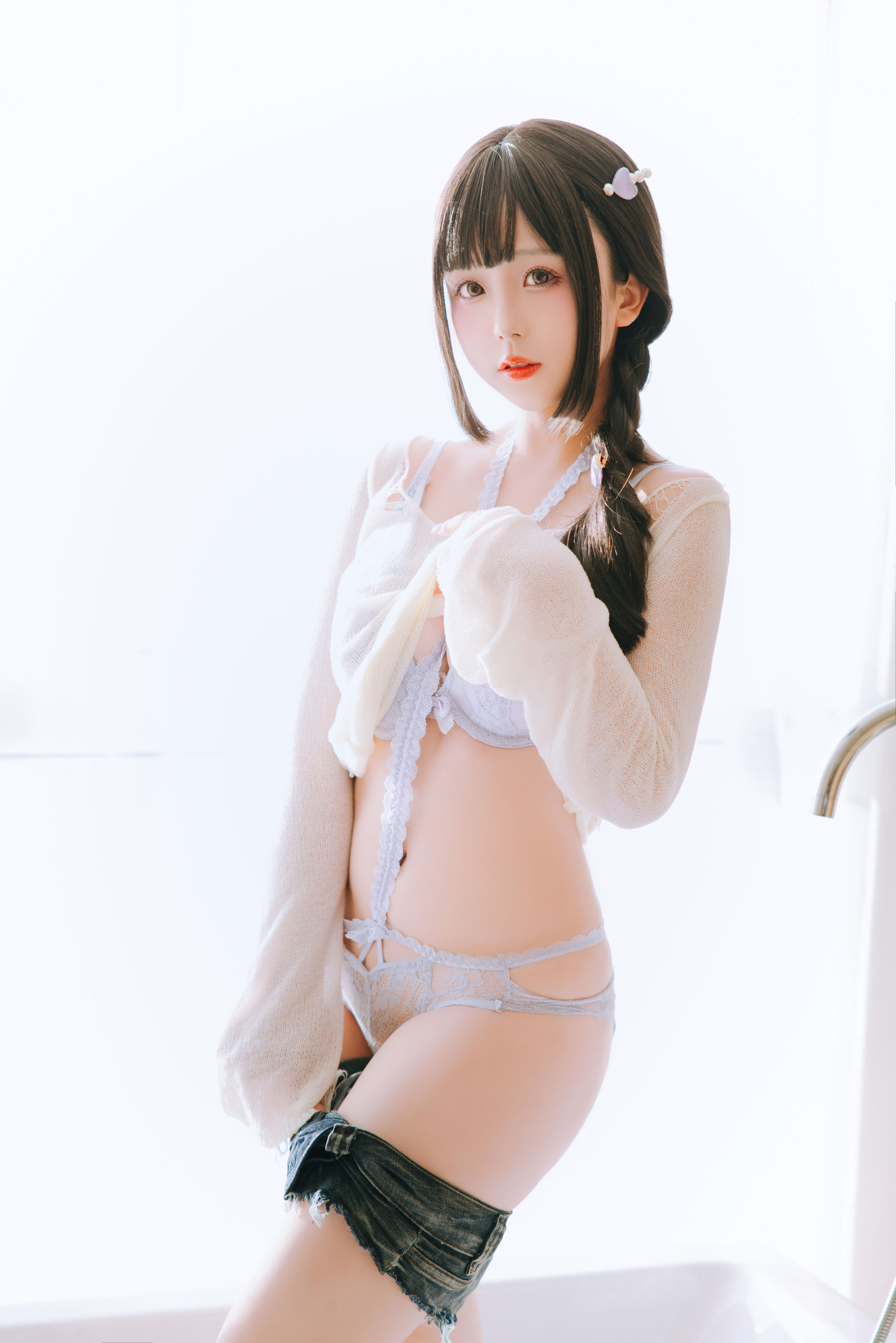 Cosplay 日奈娇 - 牛仔裤人妻