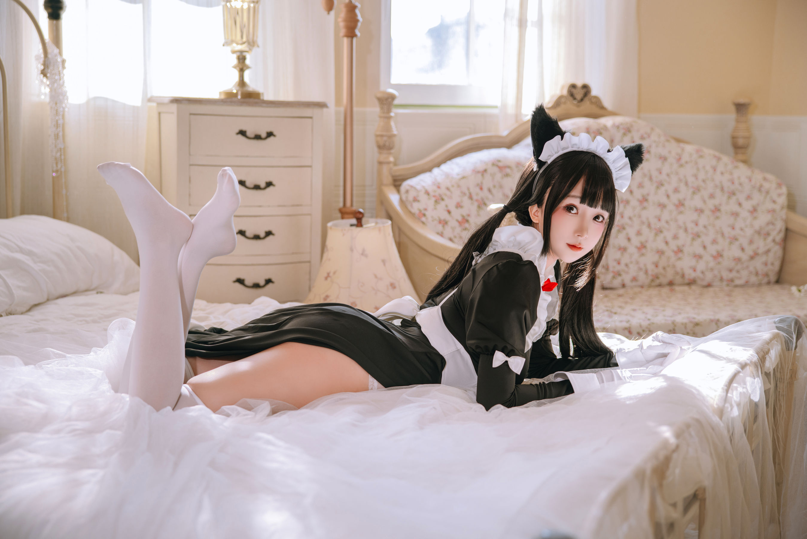 Cosplay 日奈娇 - 猫娘女仆