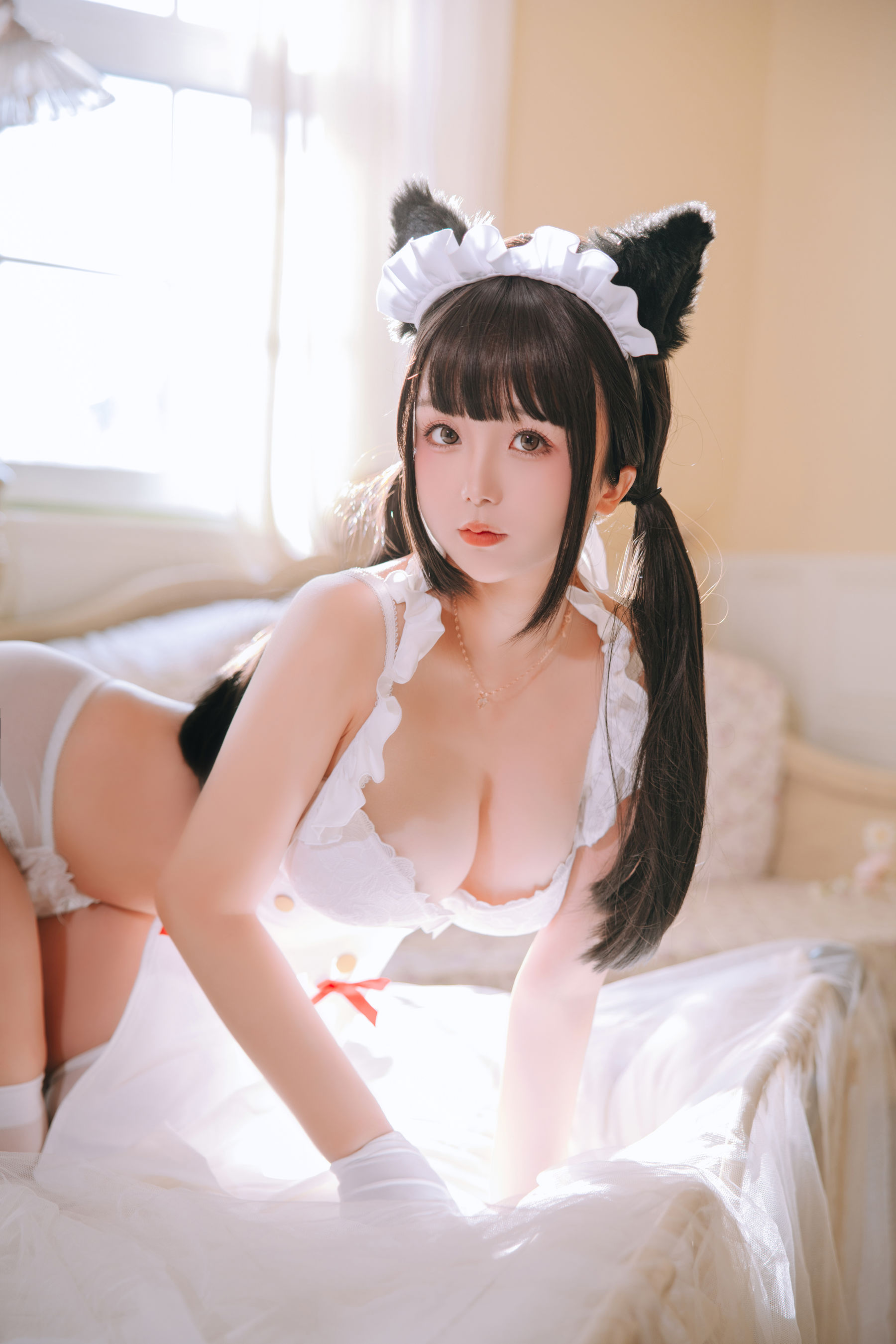 Cosplay 日奈娇 - 猫娘女仆