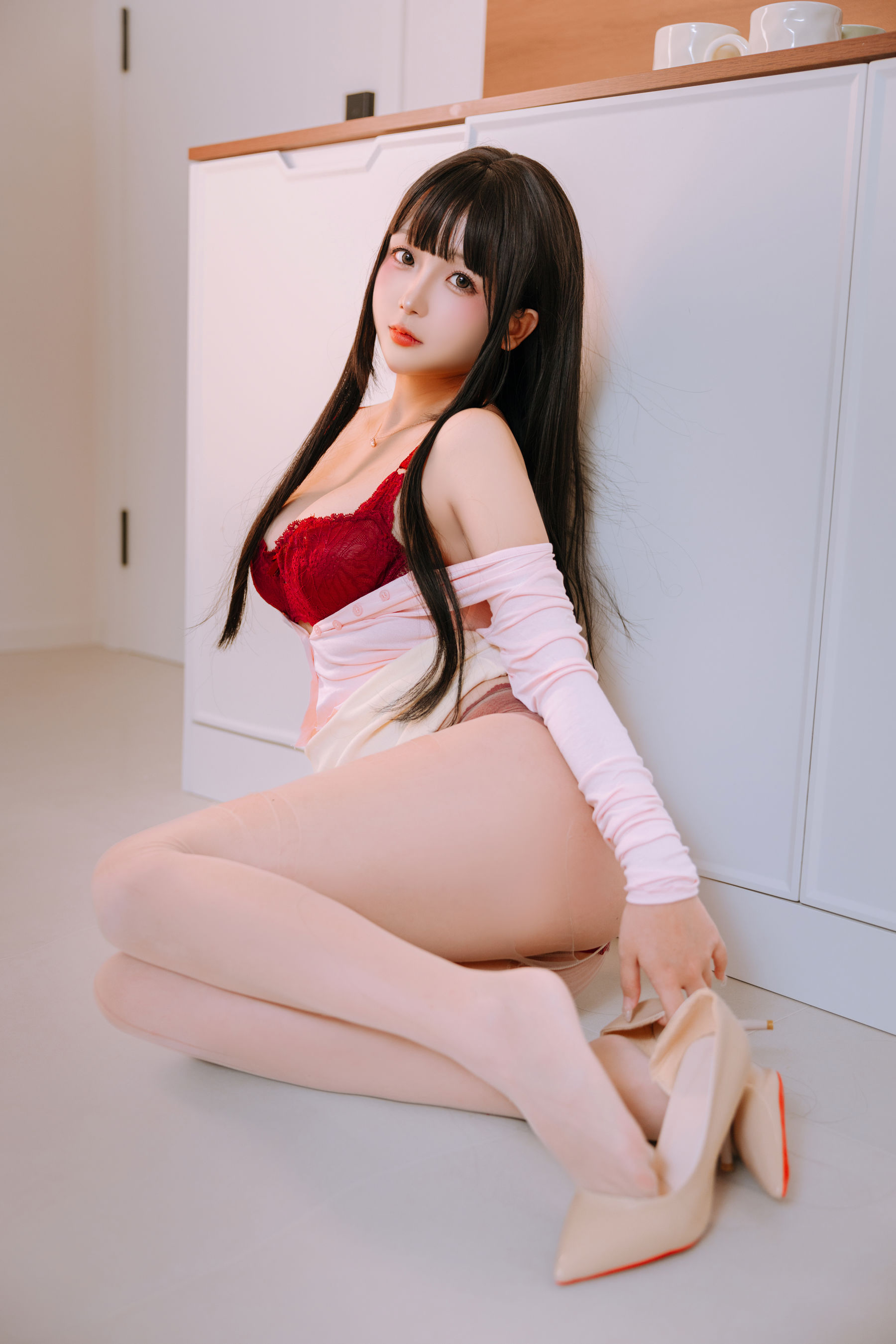 Cosplay 日奈娇 - 茶水间