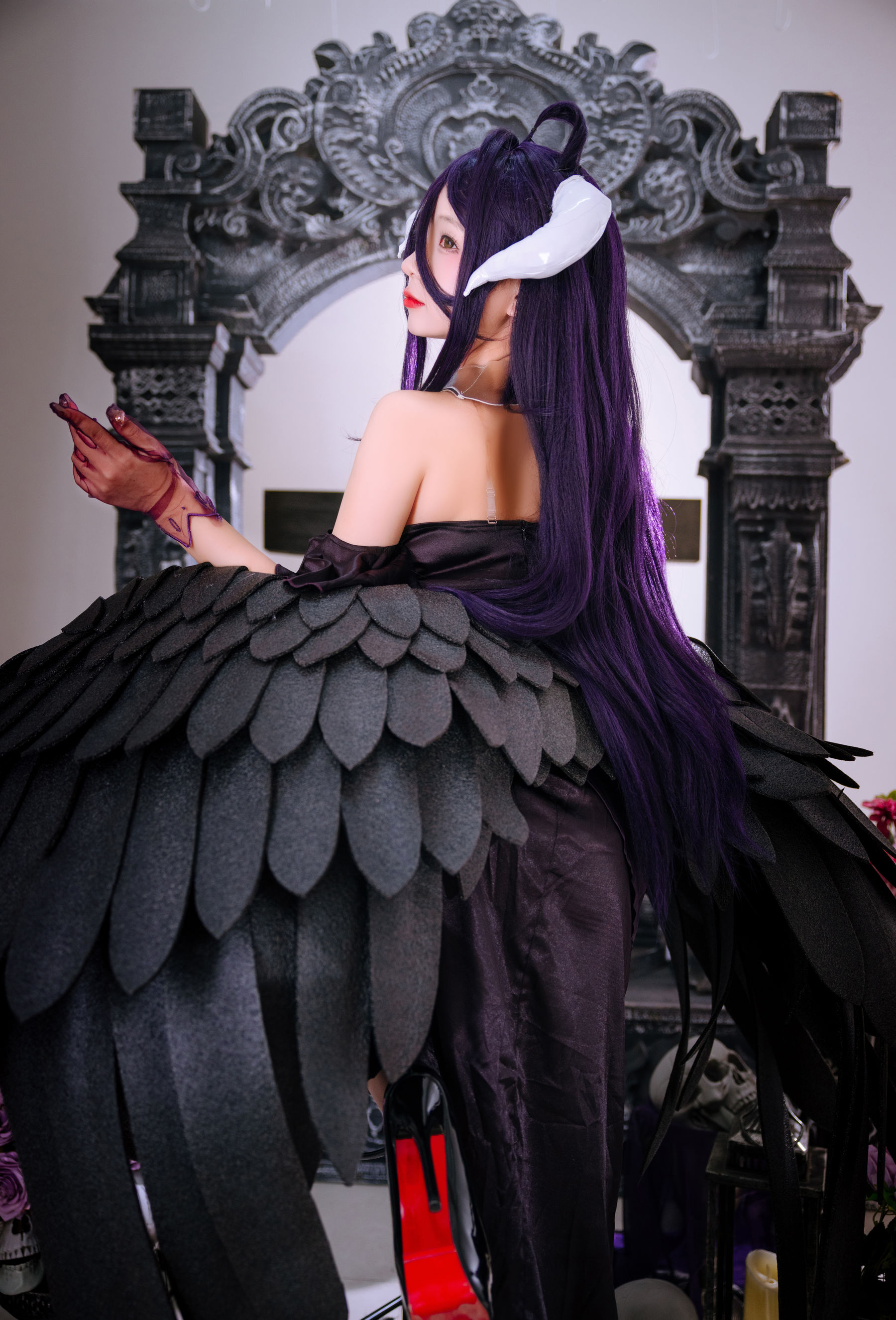 Cosplay 日奈娇 - 雅儿贝德礼服 钻石