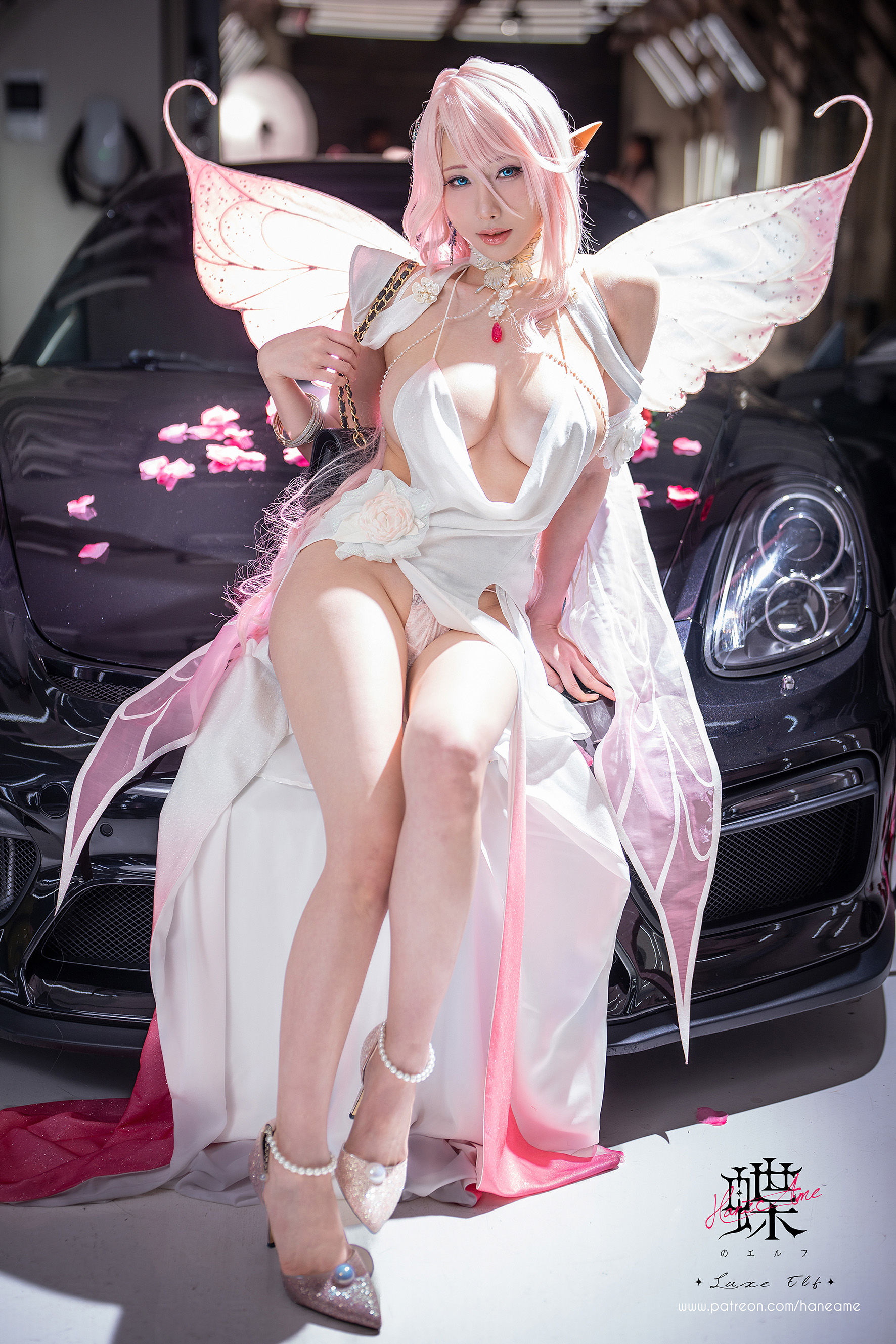 Hane Ame 雨波写真 - Original Luxe Elf 蝶 PINK ELF