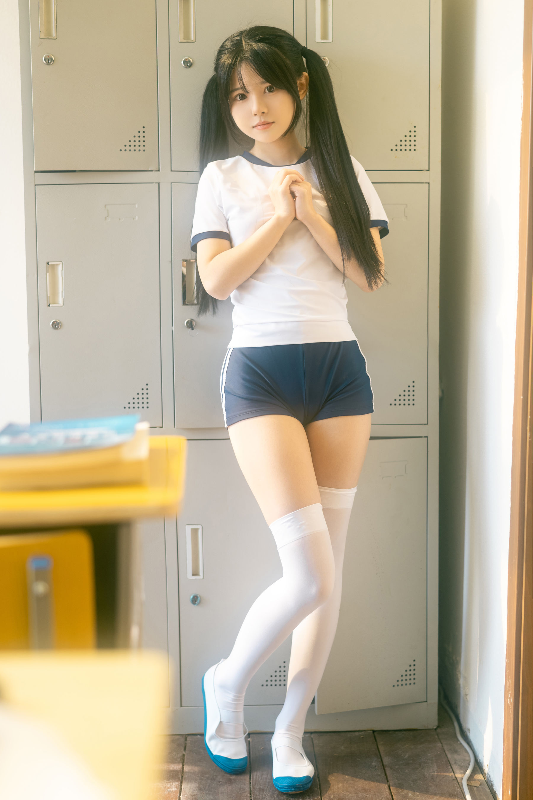 rua阮阮 - 春の更衣室-体操服