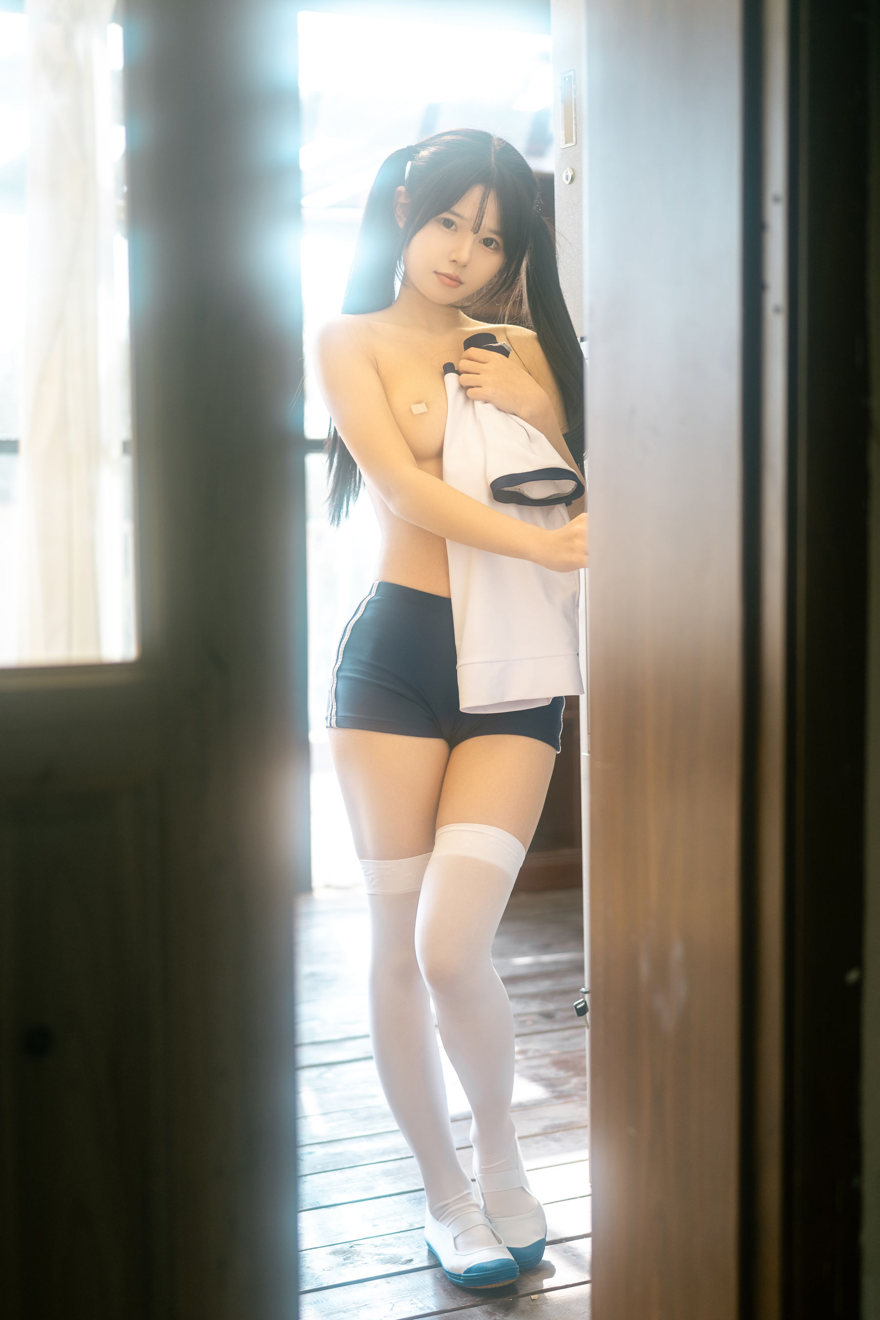 rua阮阮 - 春の更衣室-体操服