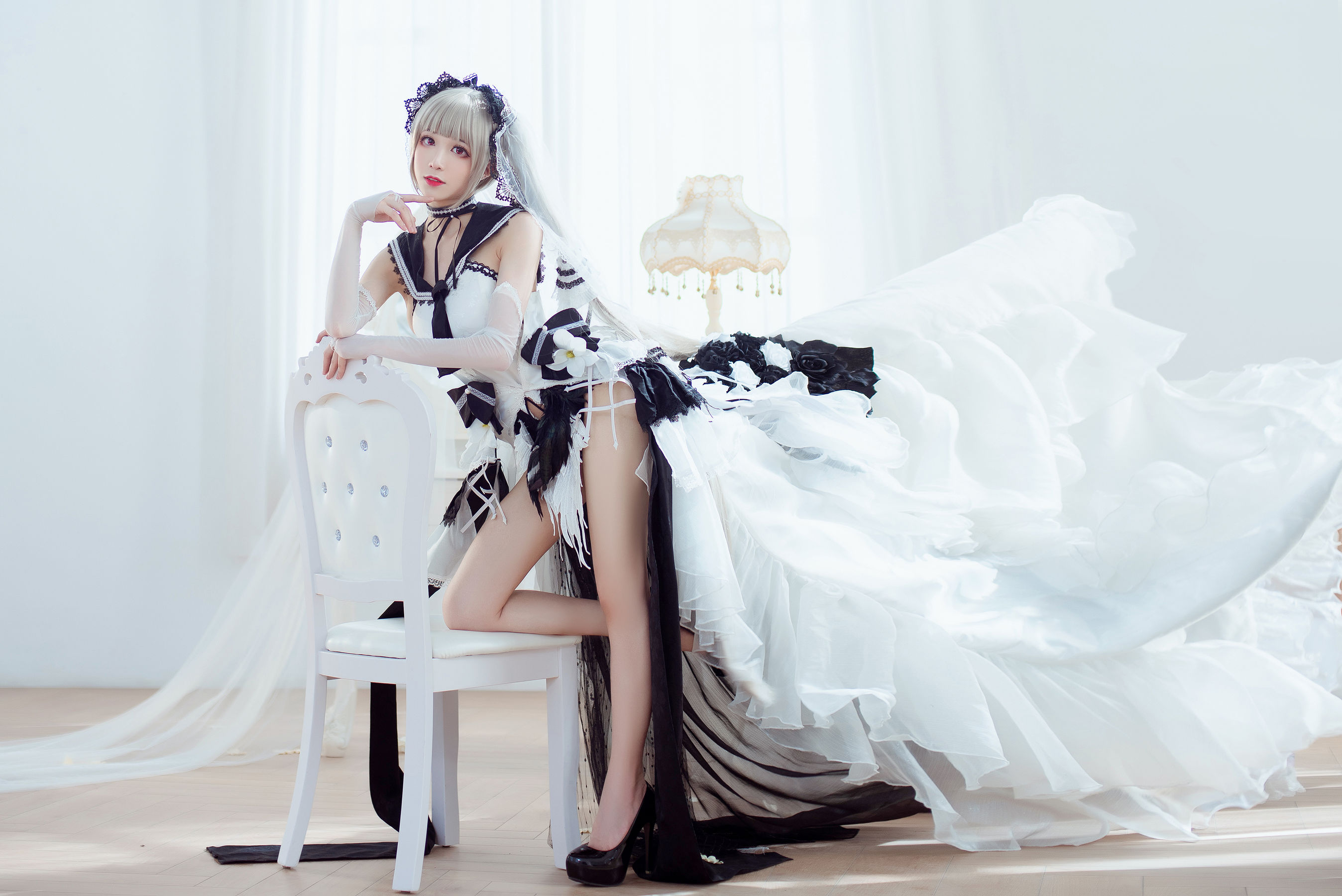 Tomoyo酱 - 碧蓝 可畏礼服 冷色