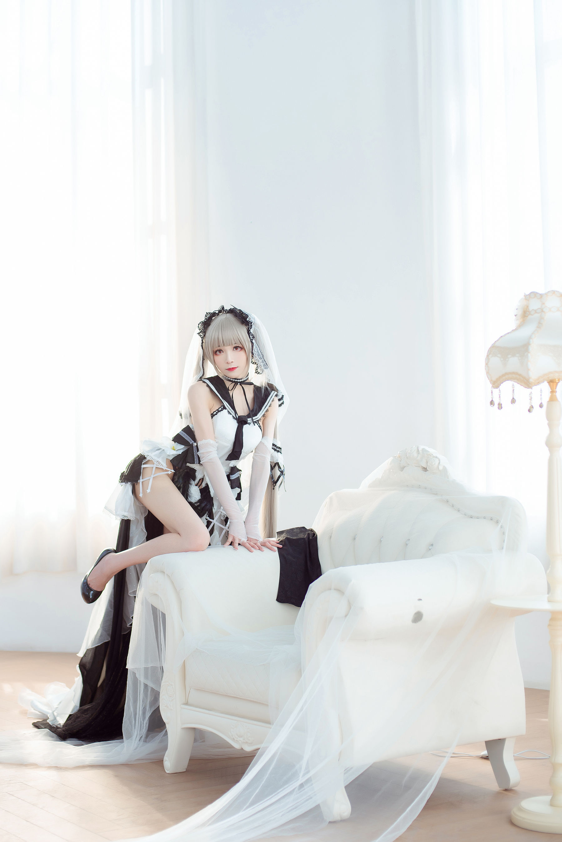 Tomoyo酱 - 碧蓝 可畏礼服 冷色