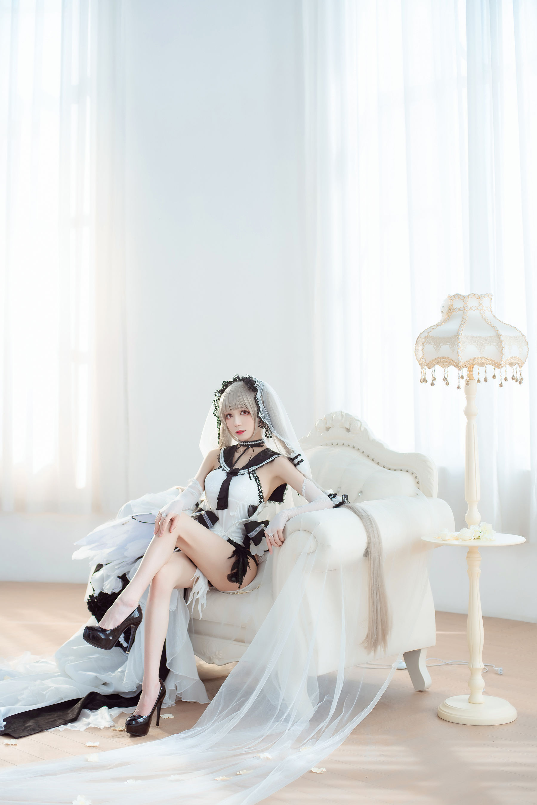 Tomoyo酱 - 碧蓝 可畏礼服 冷色