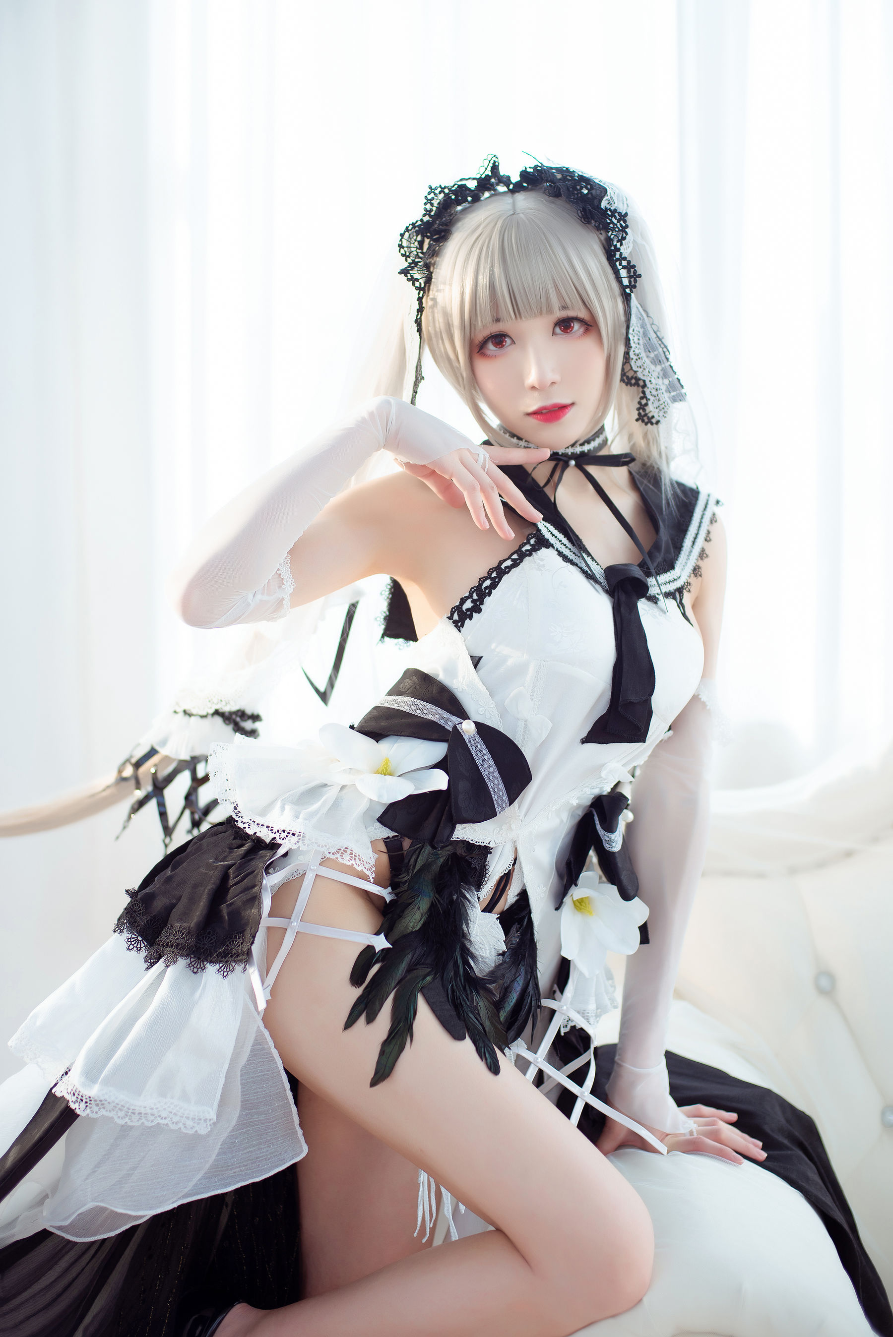 Tomoyo酱 - 碧蓝 可畏礼服 冷色