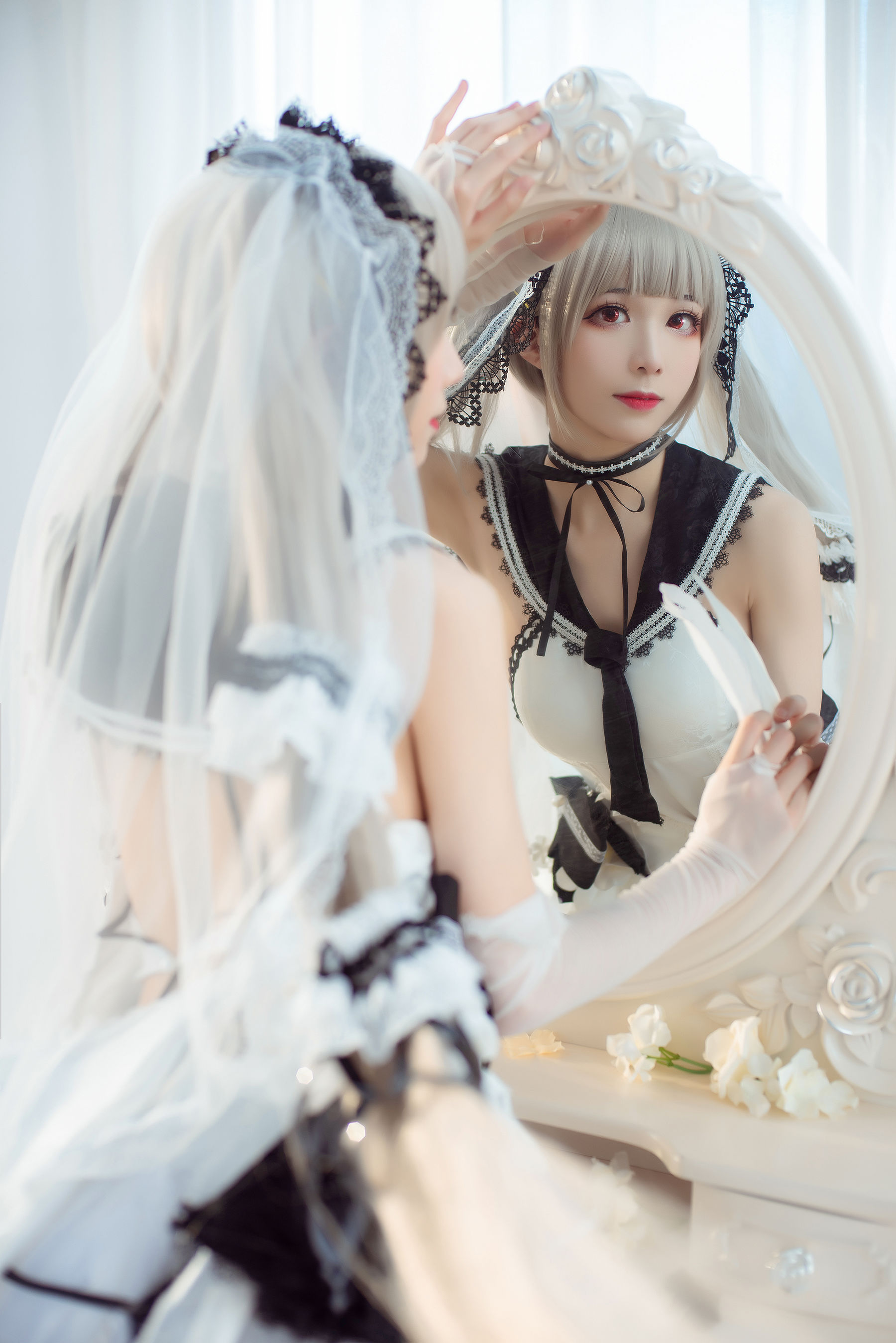 Tomoyo酱 - 碧蓝 可畏礼服 冷色