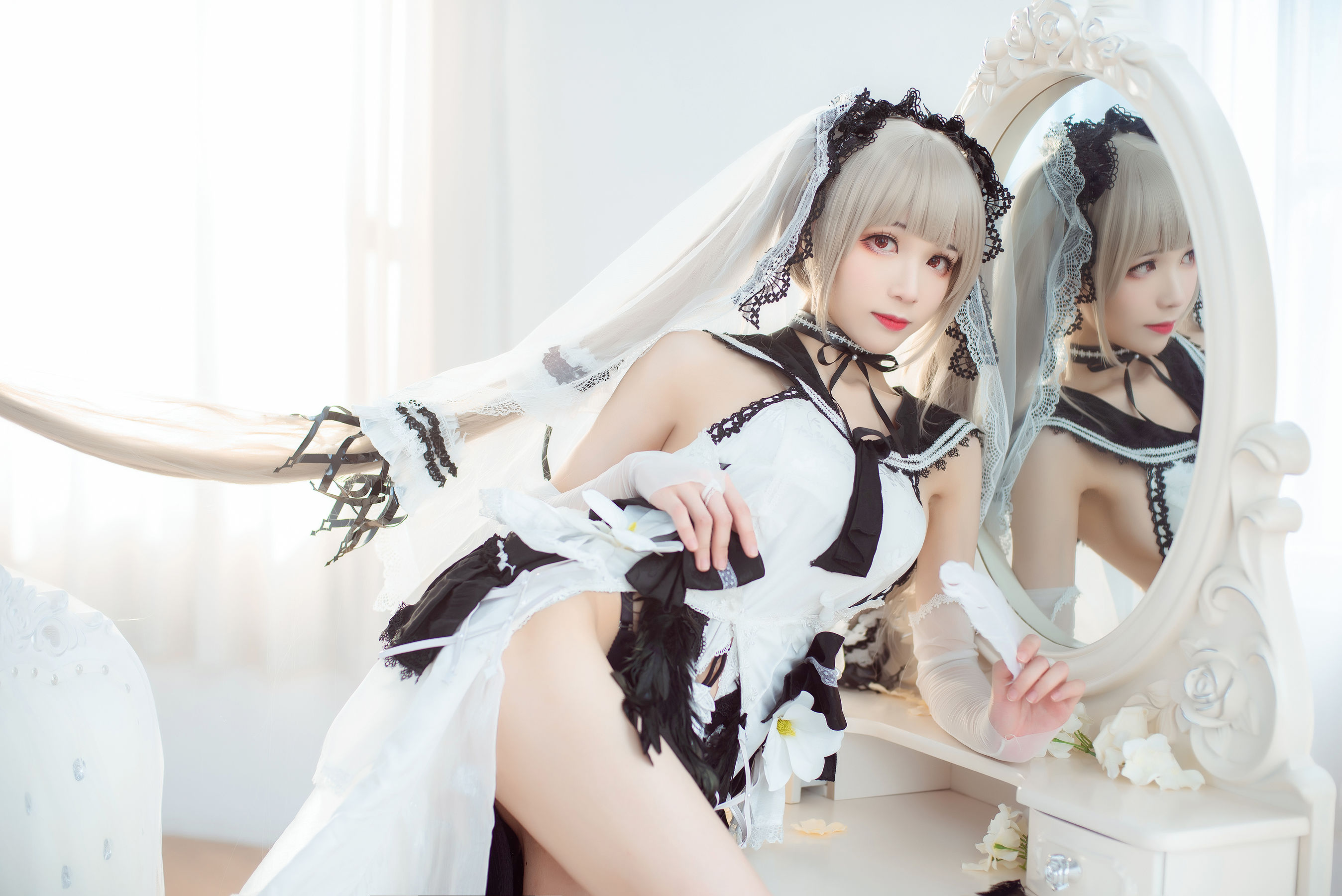 Tomoyo酱 - 碧蓝 可畏礼服 冷色