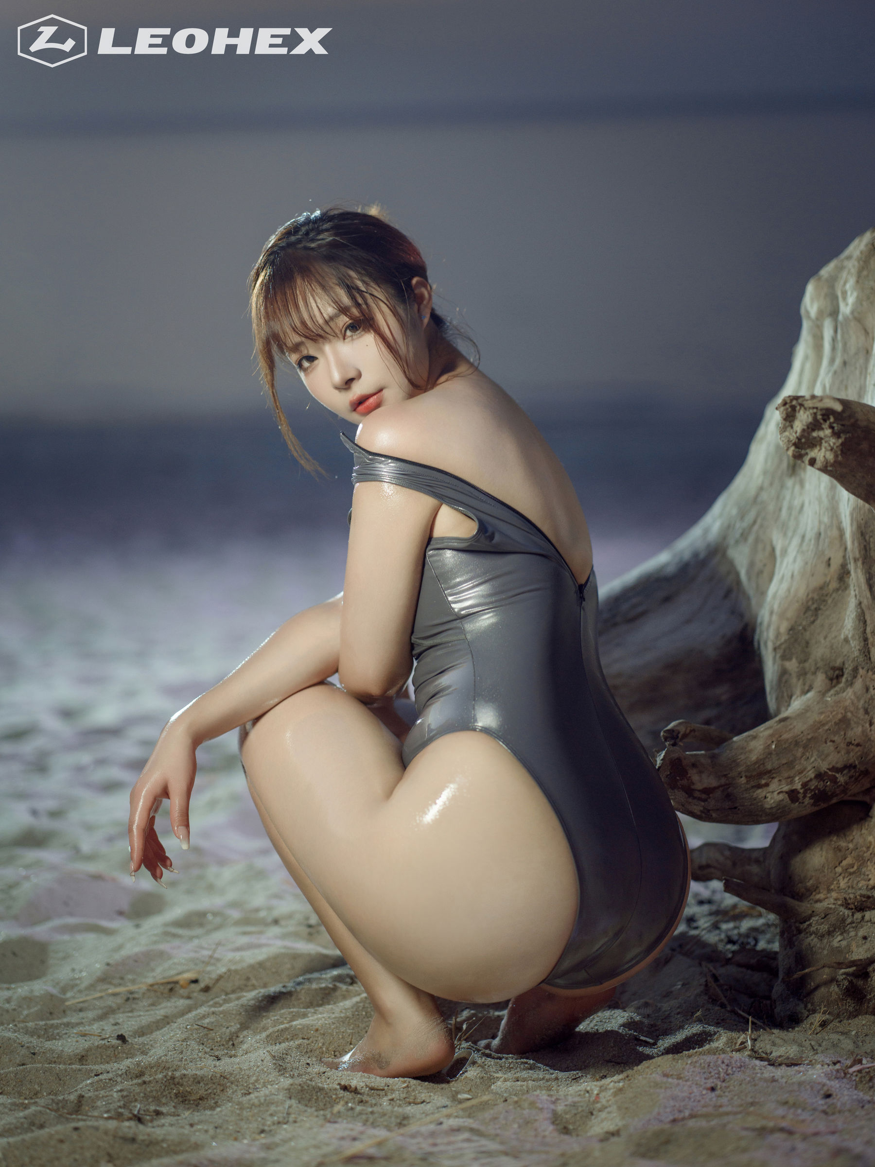 yuuhui玉汇 - 2024.04 Leohex油光泳装