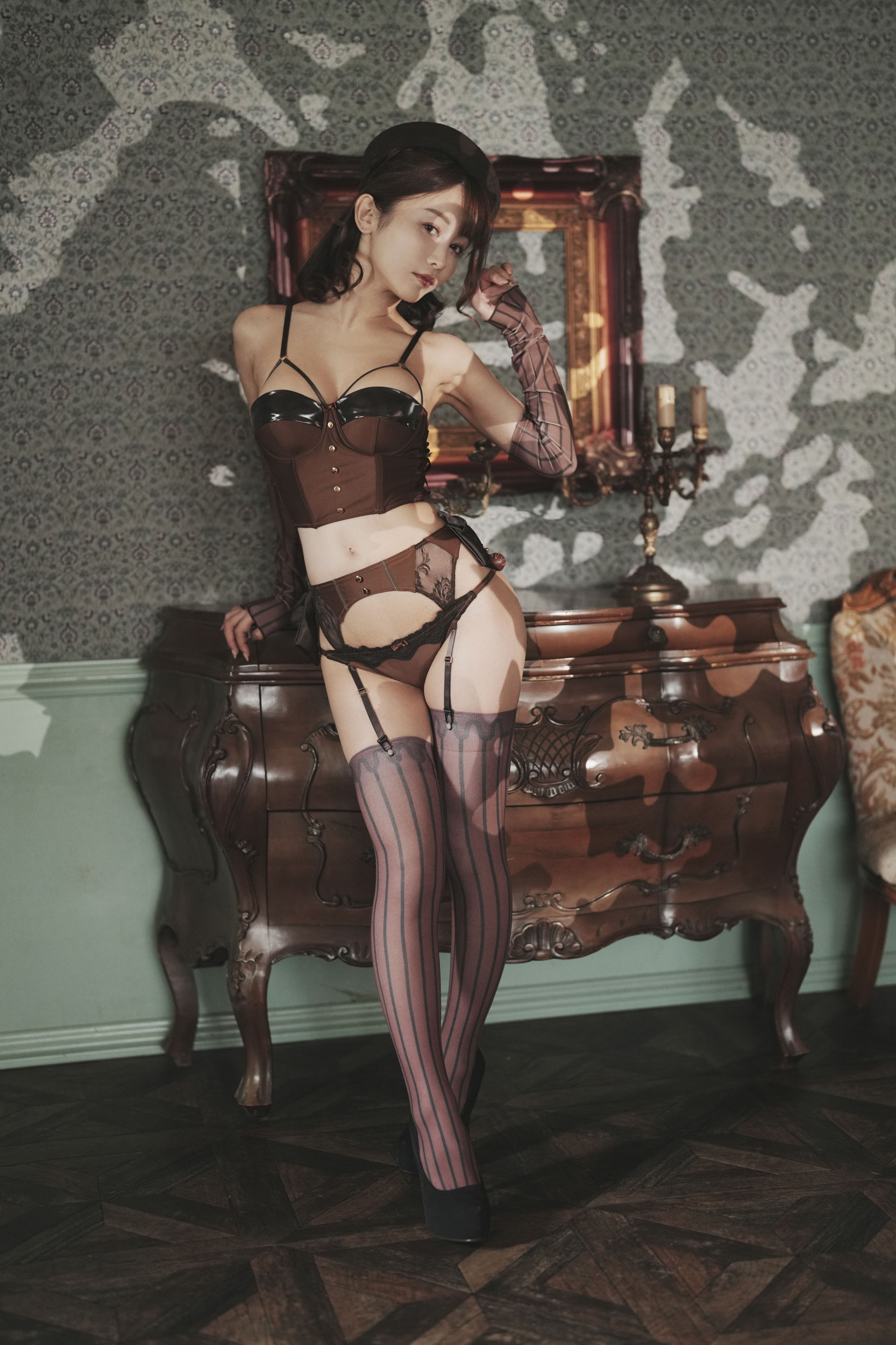 いくみ – (193iKkyu3) [Fantia] 2023年03月 Bitter Chocolate Lingerie
