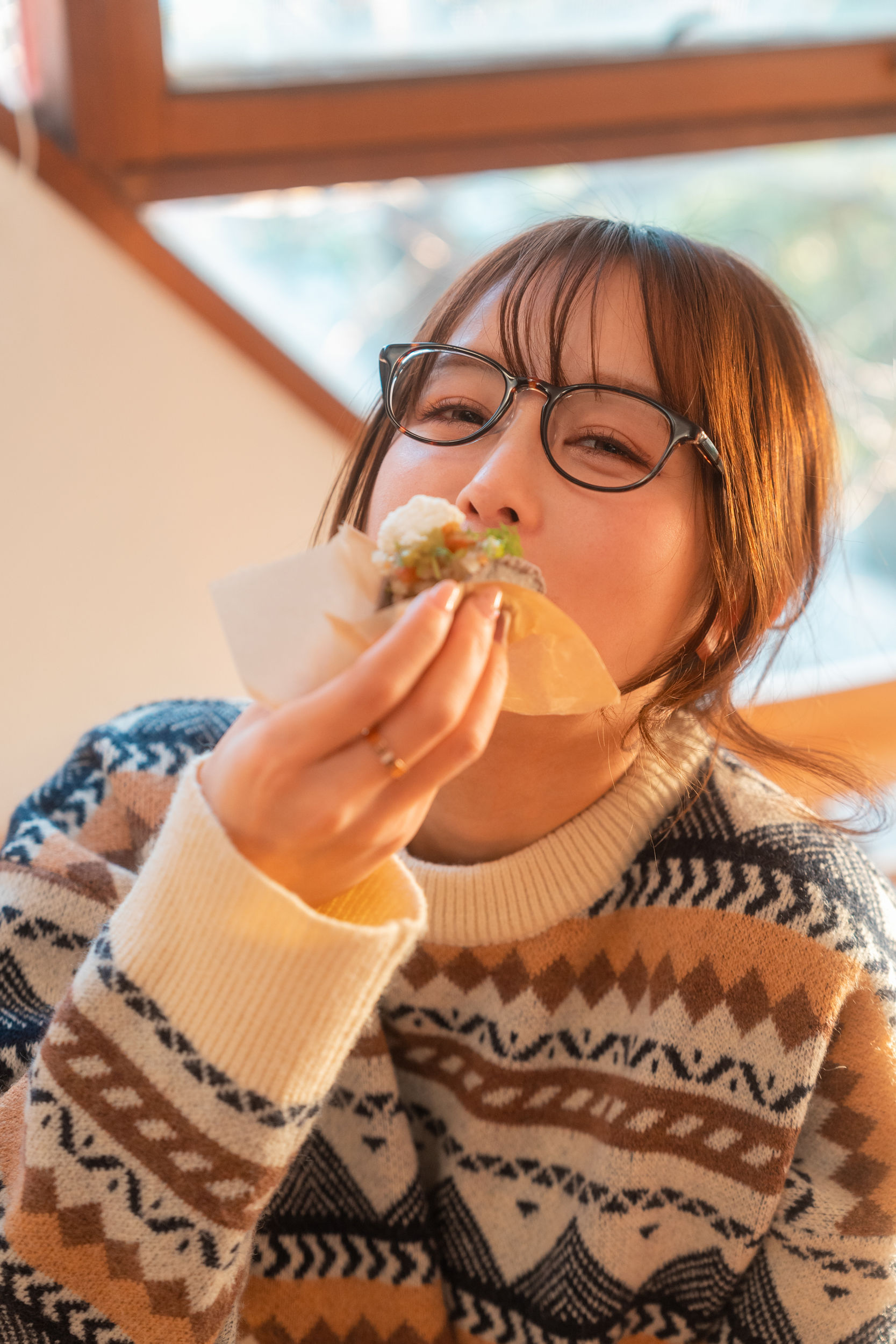 いくみ – (193iKkyu3) [Fantia] 2023年03月 Warm and Fluffy Knit