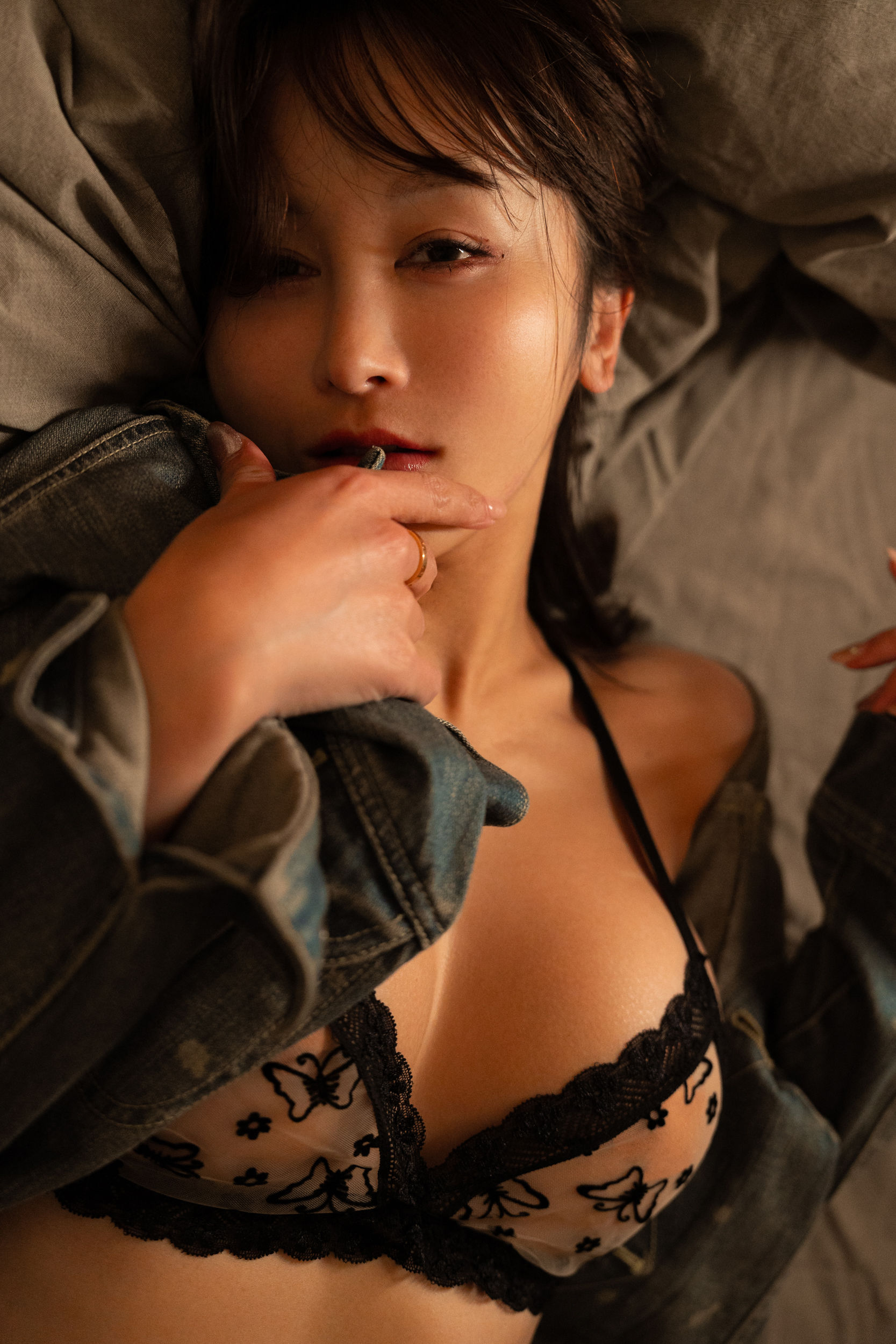 いくみ – (193iKkyu3) [Fantia] 2023年04月 Sheer Butterfly Bra