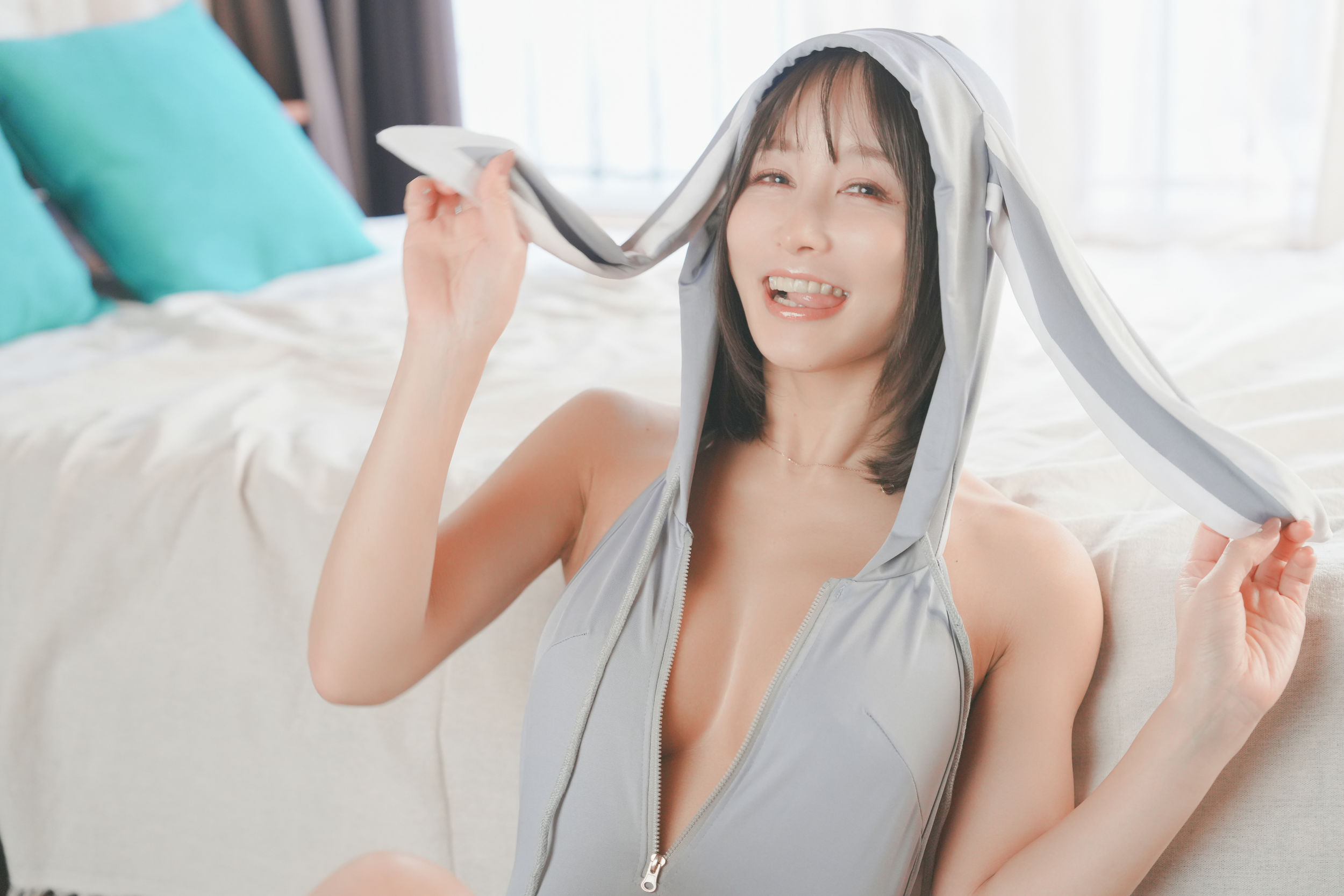 いくみ – (193iKkyu3) [Fantia] 2023年07月 Bunny Hoodie