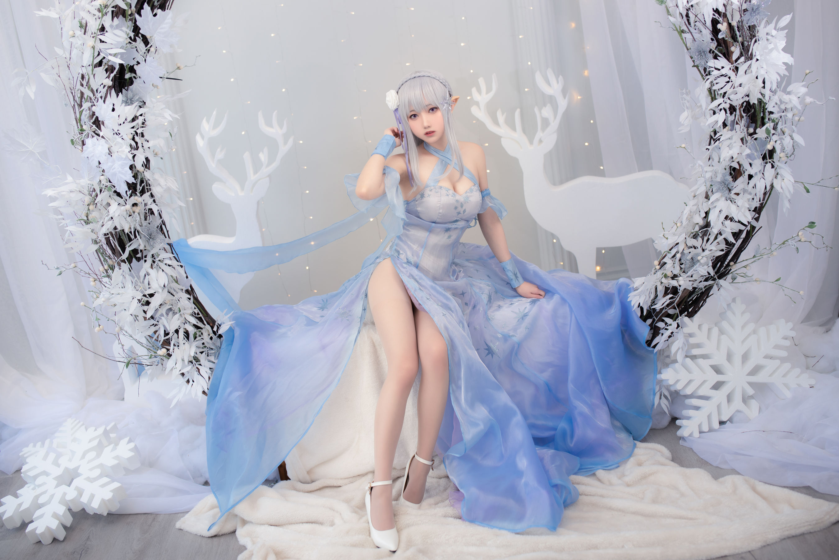 小木曾AYA - Re0爱蜜莉雅 水晶礼服