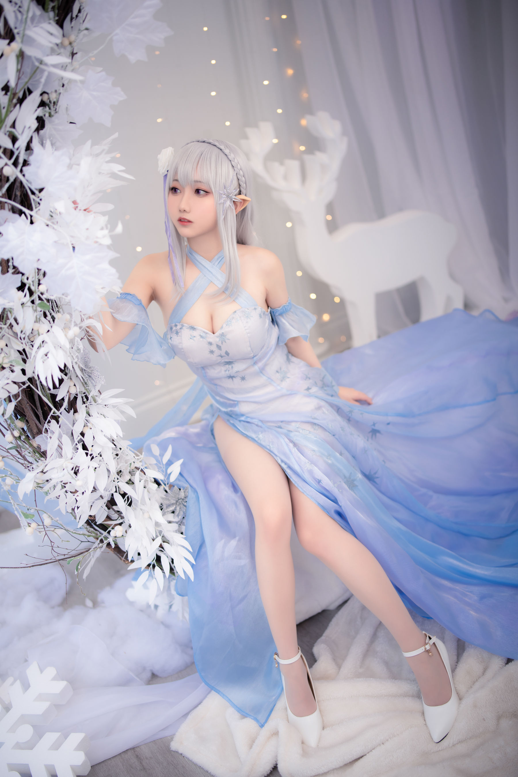 小木曾AYA - Re0爱蜜莉雅 水晶礼服