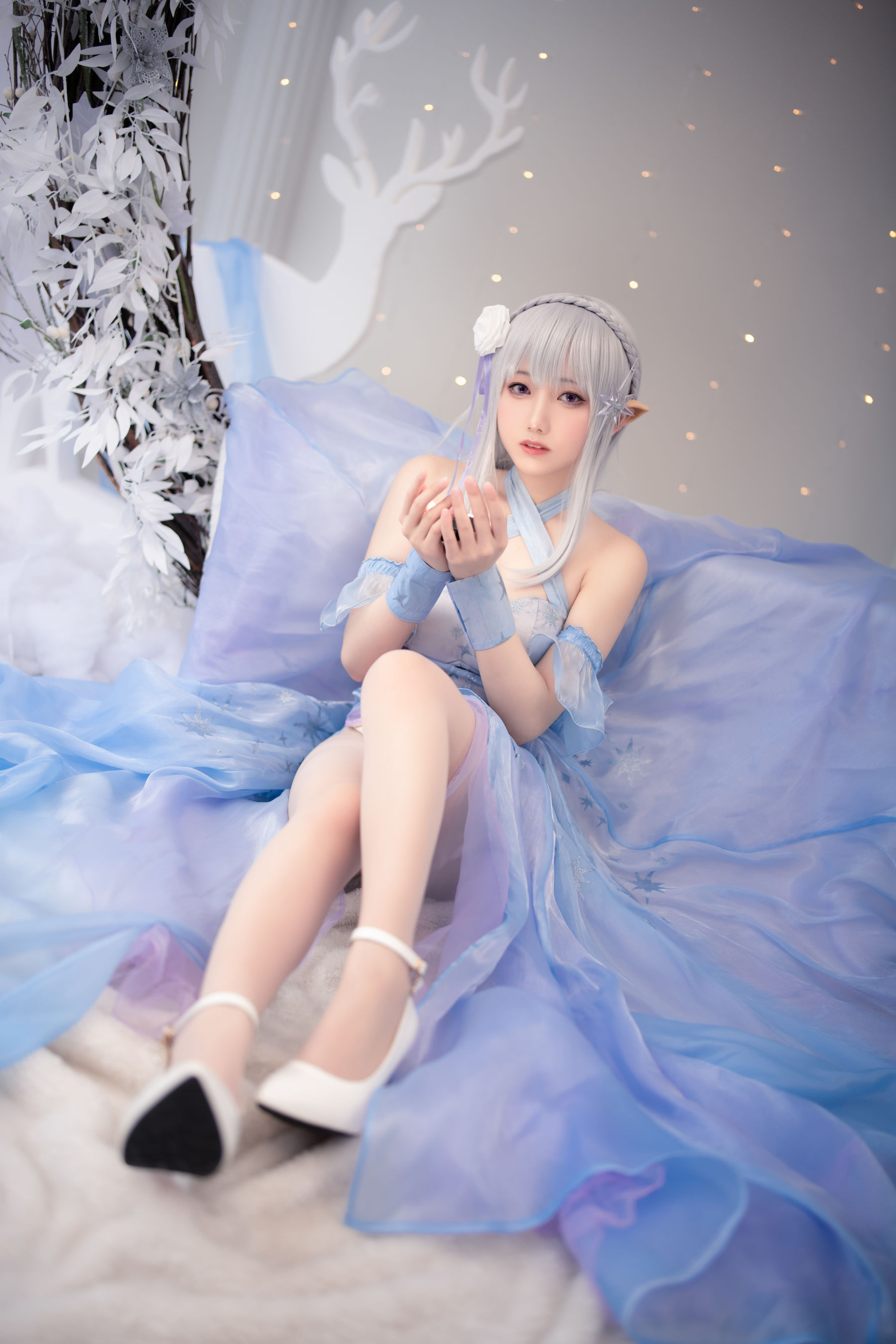 小木曾AYA - Re0爱蜜莉雅 水晶礼服