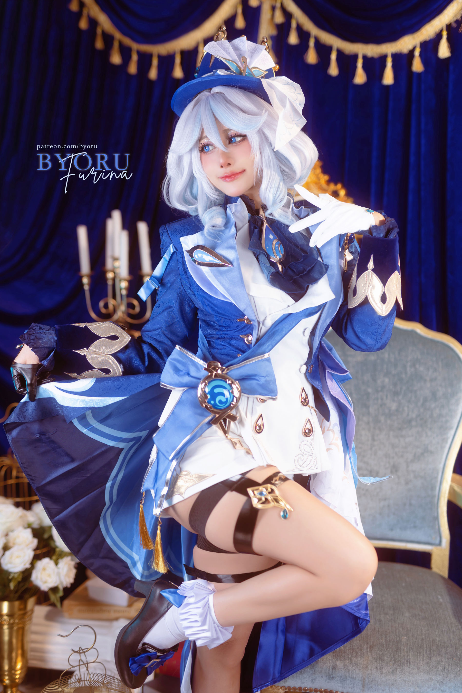 日本性感萝莉 Byoru - Furina & Honkai Star Rail