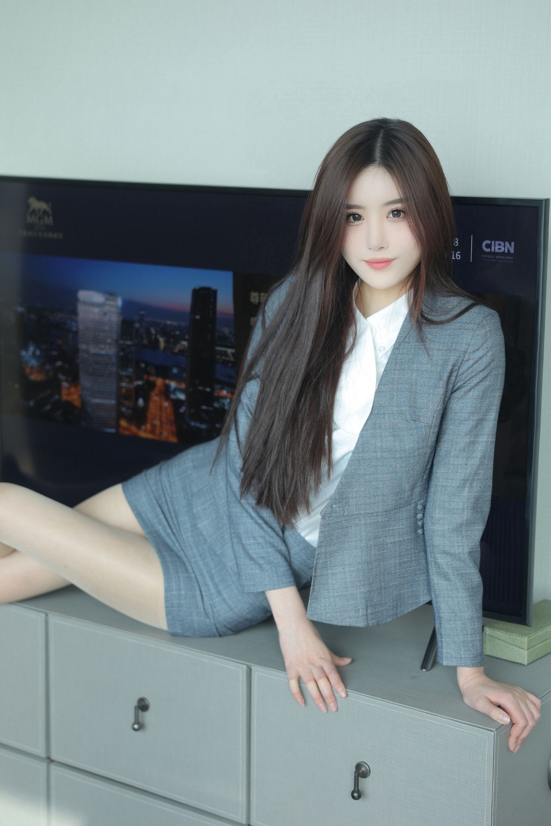 晚苏susu - 性感职业装