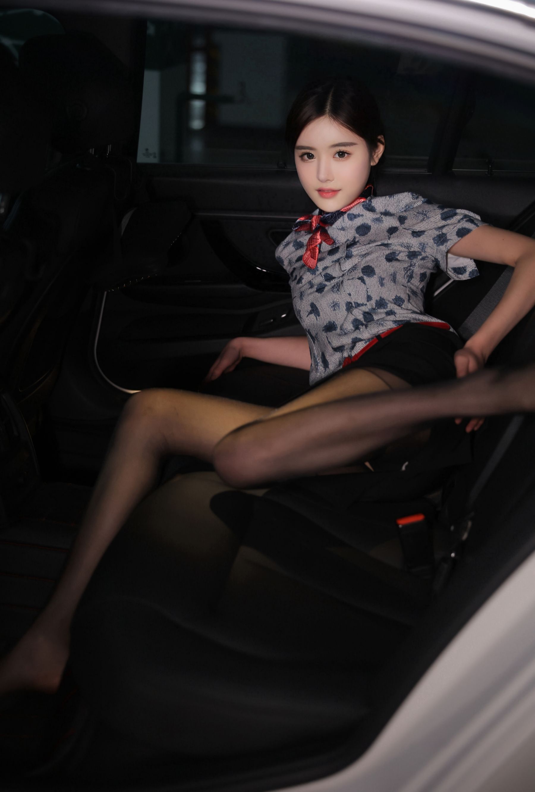 晚苏susu - 空姐制服