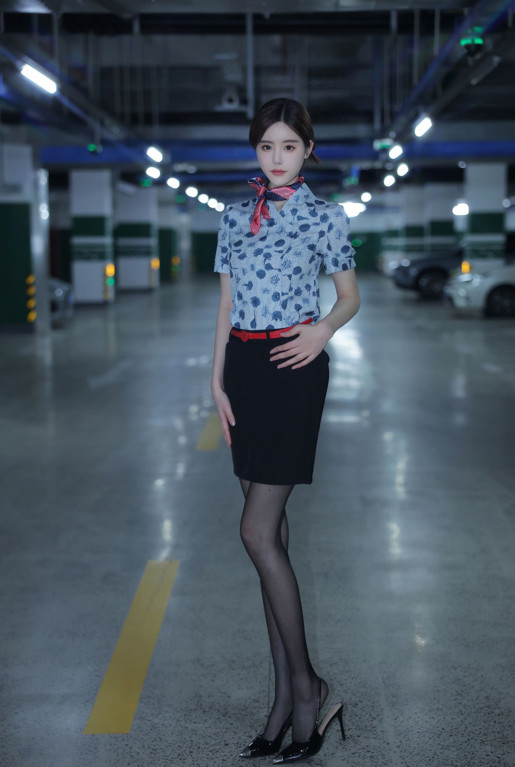晚苏susu - 空姐制服