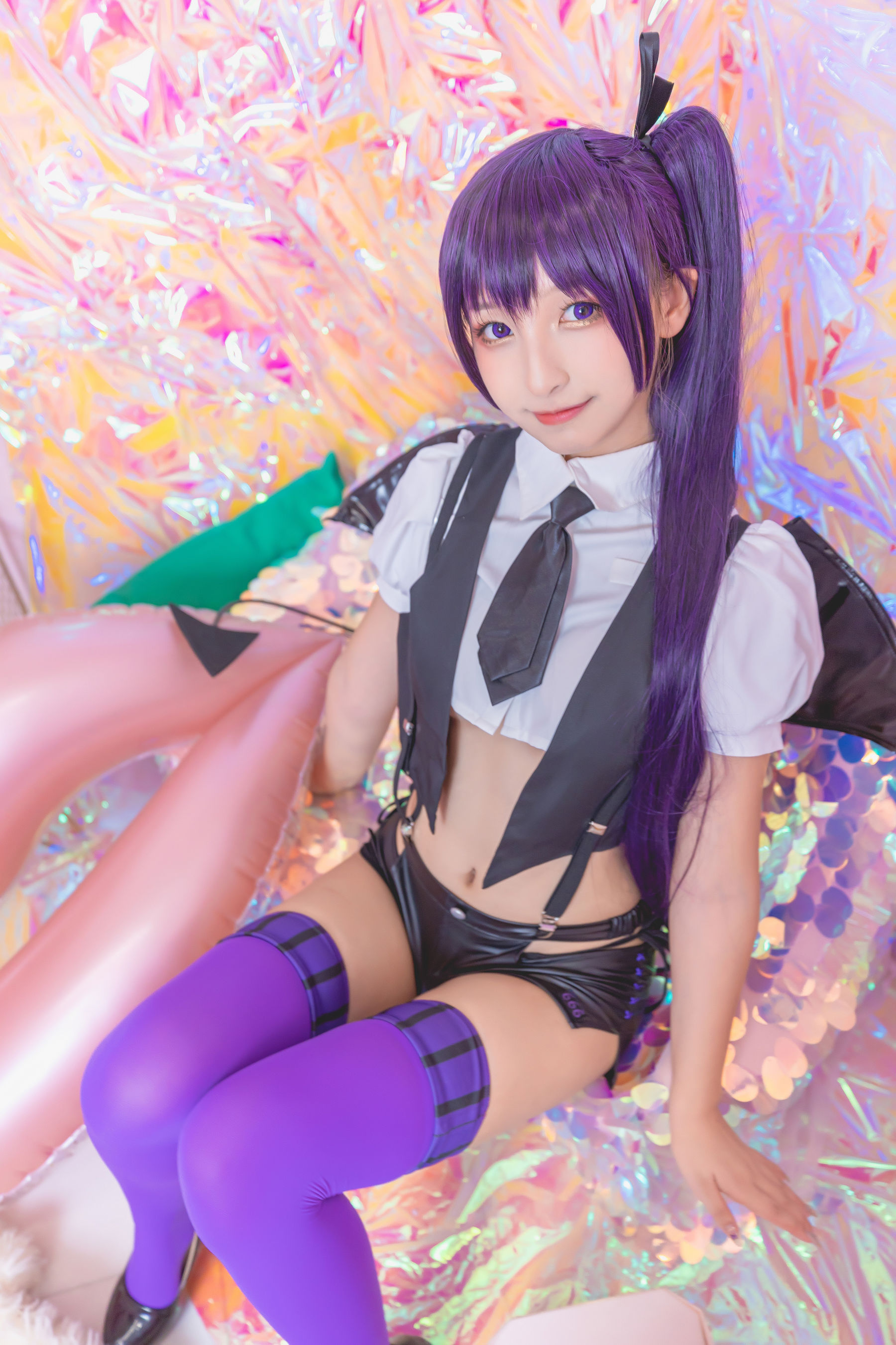 萝莉 神楽板真冬 之紫色小恶魔