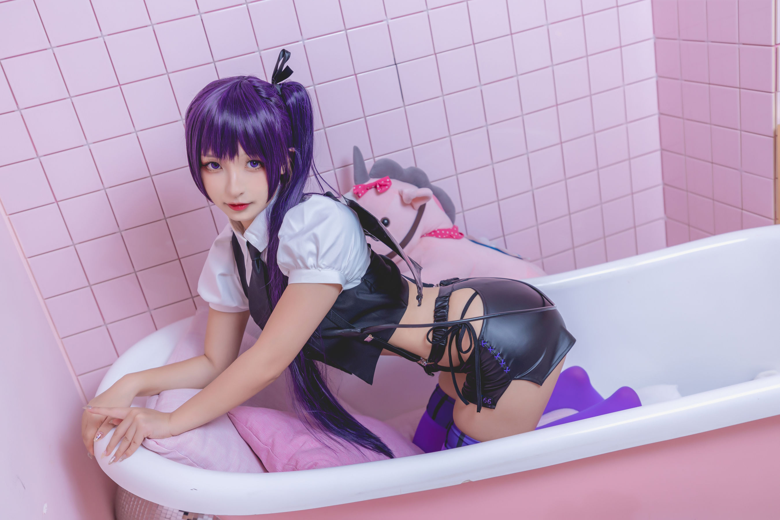 萝莉 神楽板真冬 之紫色小恶魔
