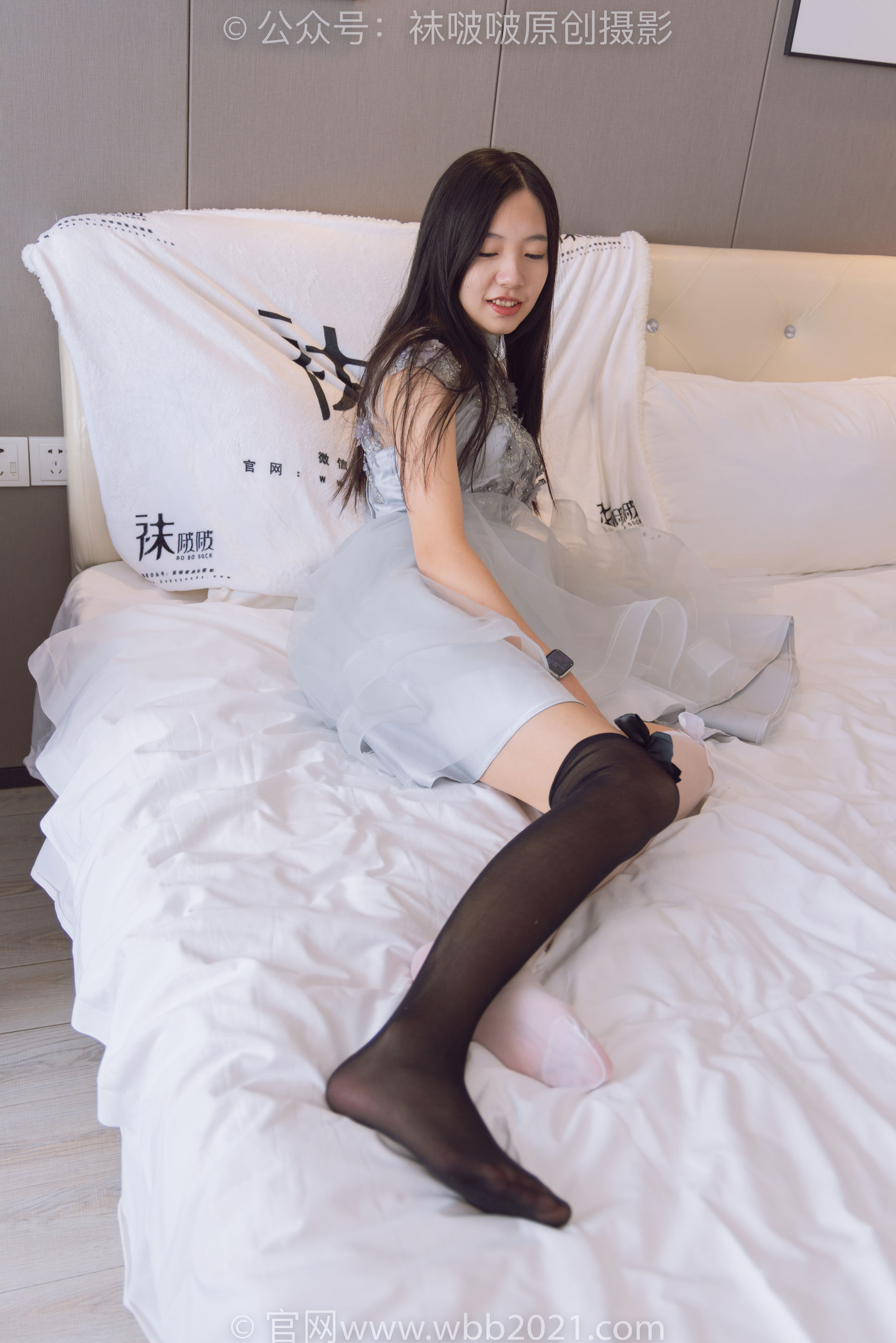 BoBoSocks袜啵啵 No.356 小甜豆 -高跟鞋、黑白丝大腿袜