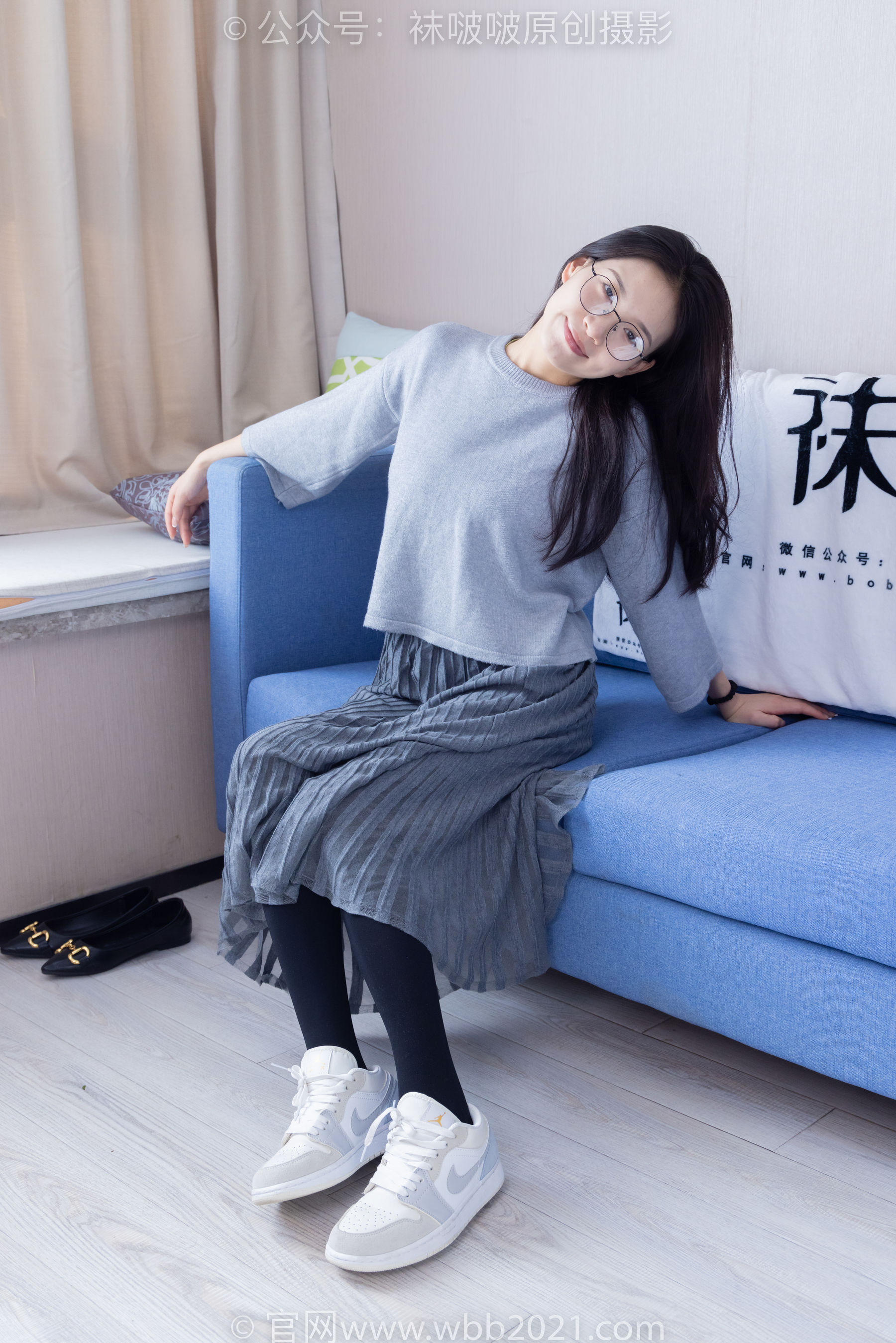 BoBoSocks袜啵啵 No.358 芝士 -平底鞋、板鞋、肉丝、厚黑丝