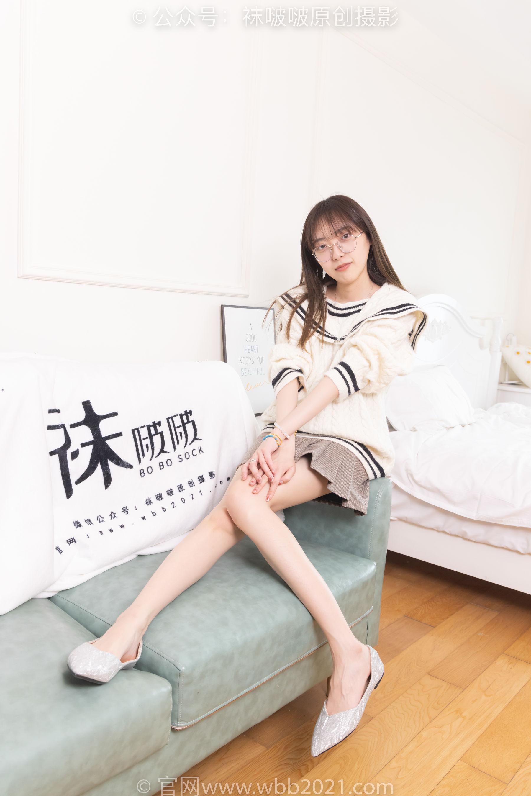BoBoSocks袜啵啵 No.361 稚予 -高跟凉鞋、平底鞋、超薄黑丝、灰丝