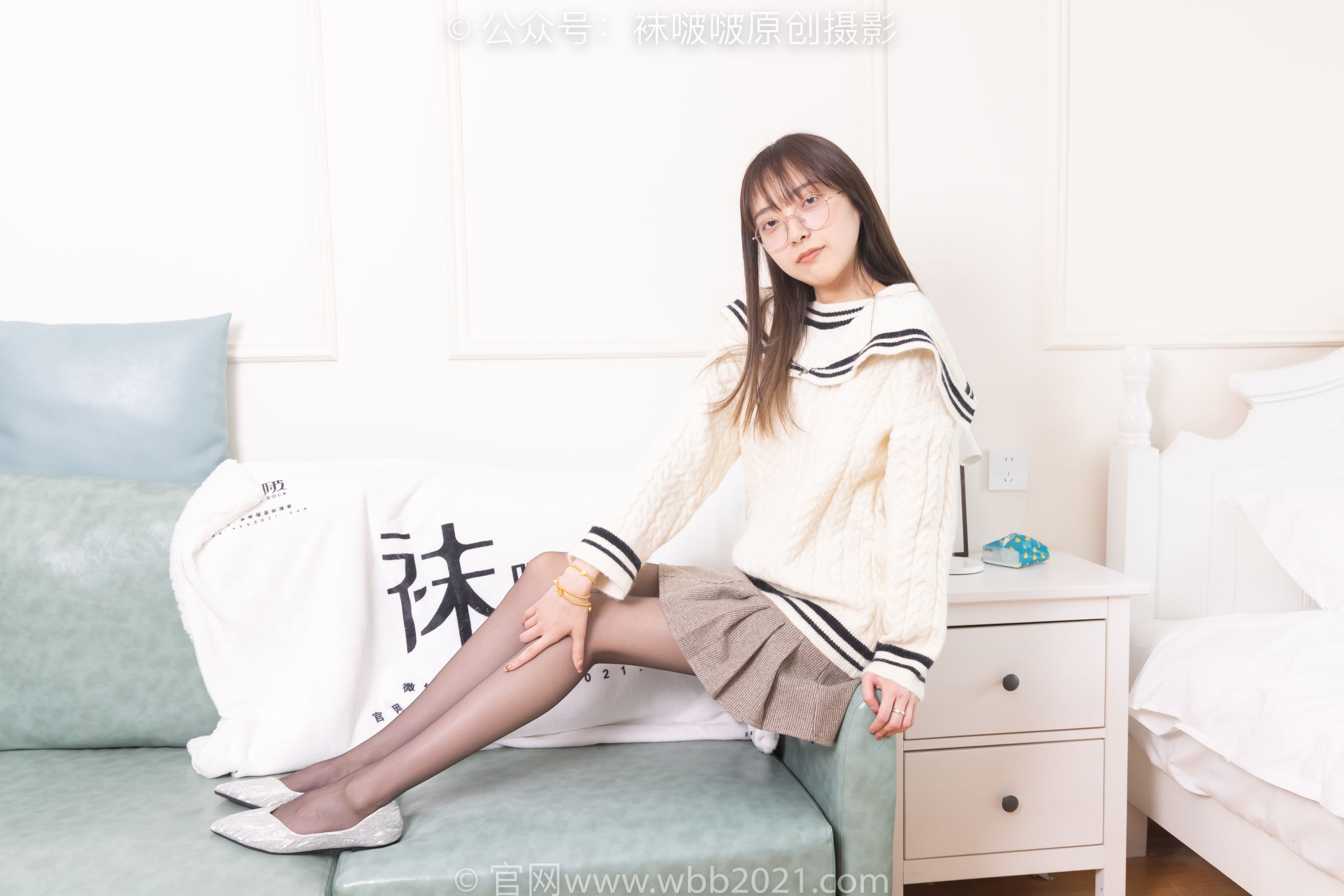 BoBoSocks袜啵啵 No.361 稚予 -高跟凉鞋、平底鞋、超薄黑丝、灰丝